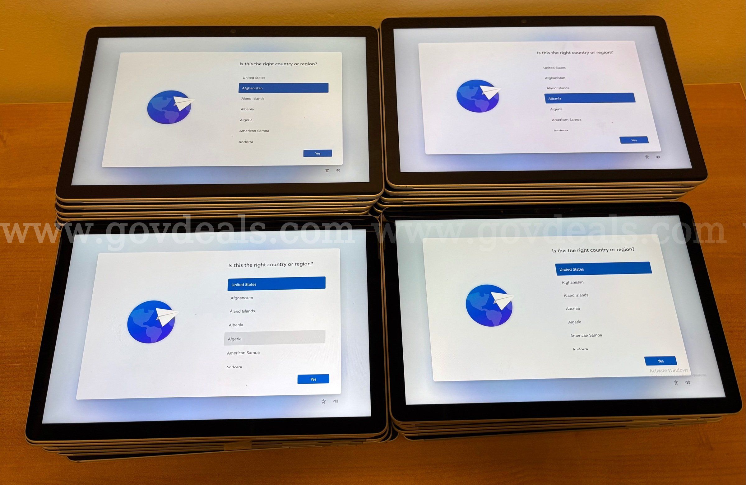 Microsoft Surface Go Tablets 43 Units