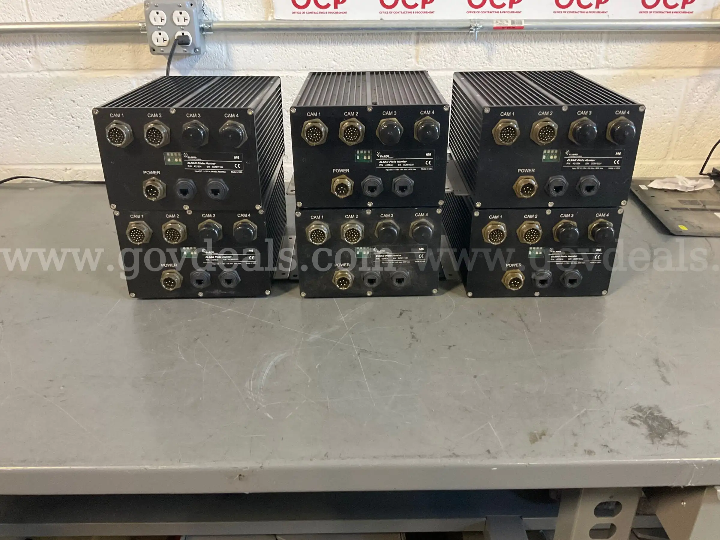 Lot of 6 Elsag Plate Hunters