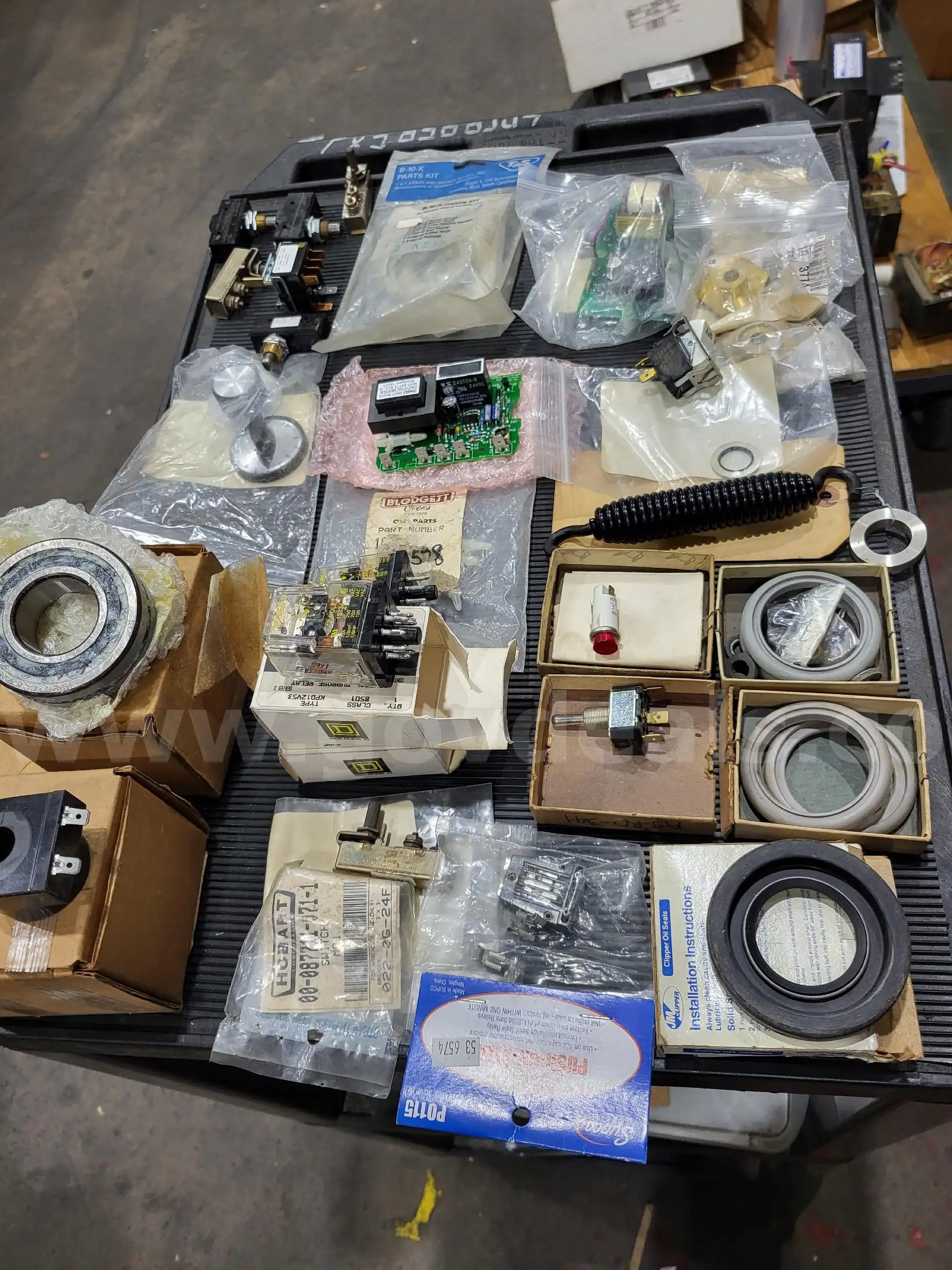 switches bearings relays circuit boards Miscellaneous.