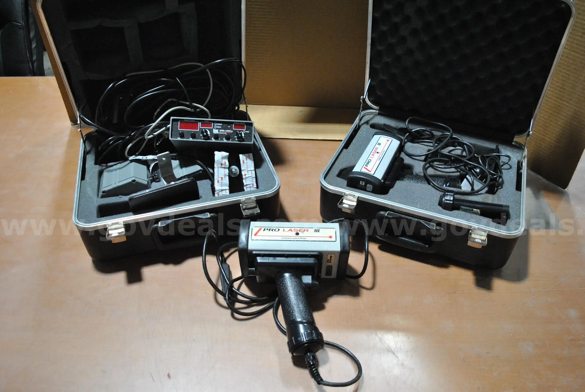 Kustom Signals Inc. Radar Units (3 Items)