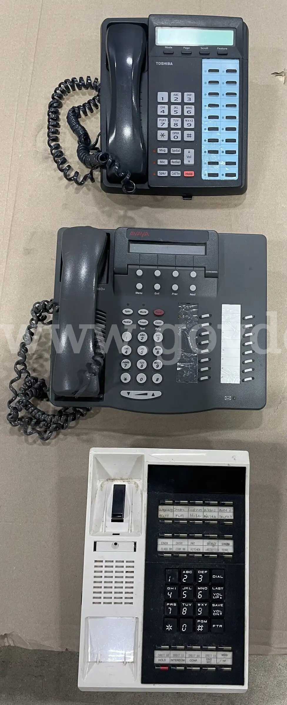 (18 ASSETS) TELEPHONES