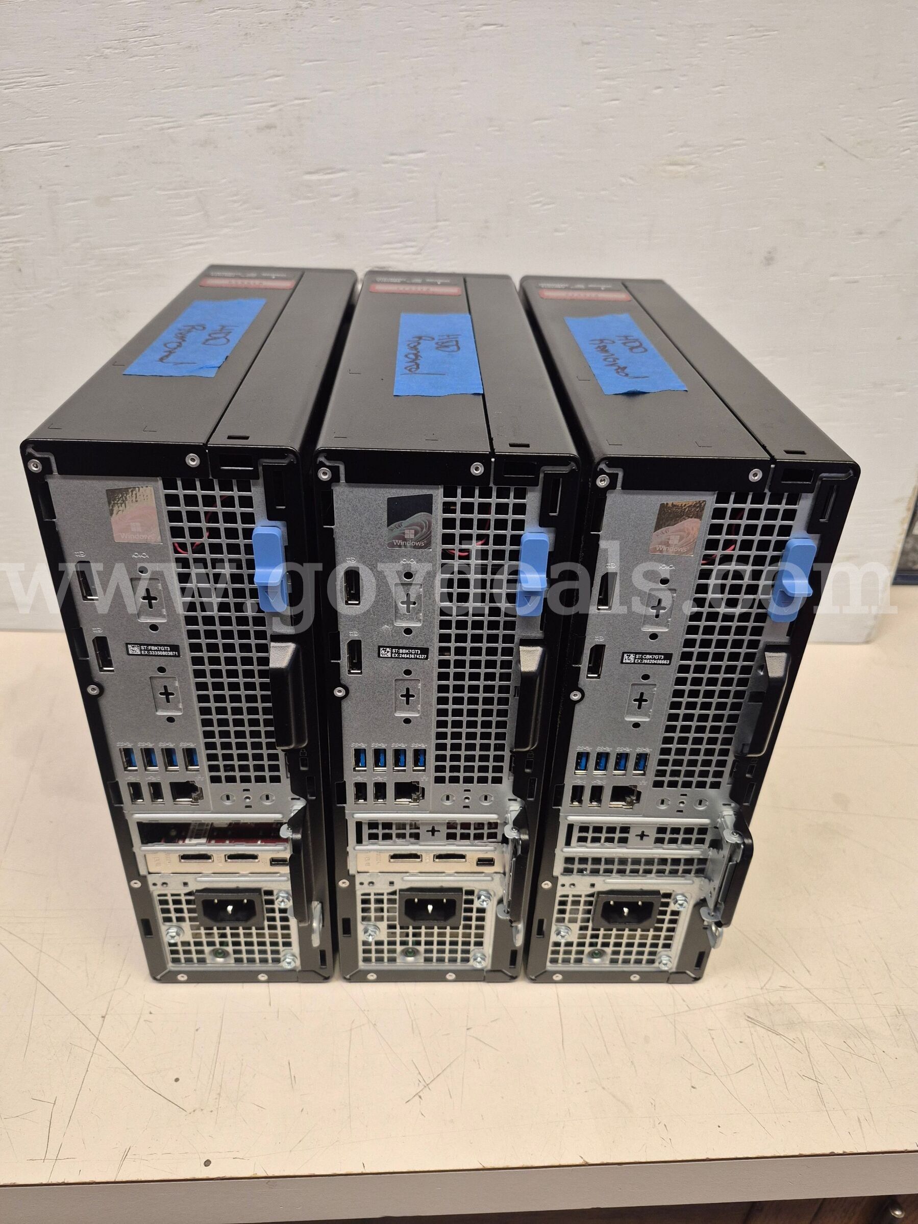 (6) Dell Desktop Computers