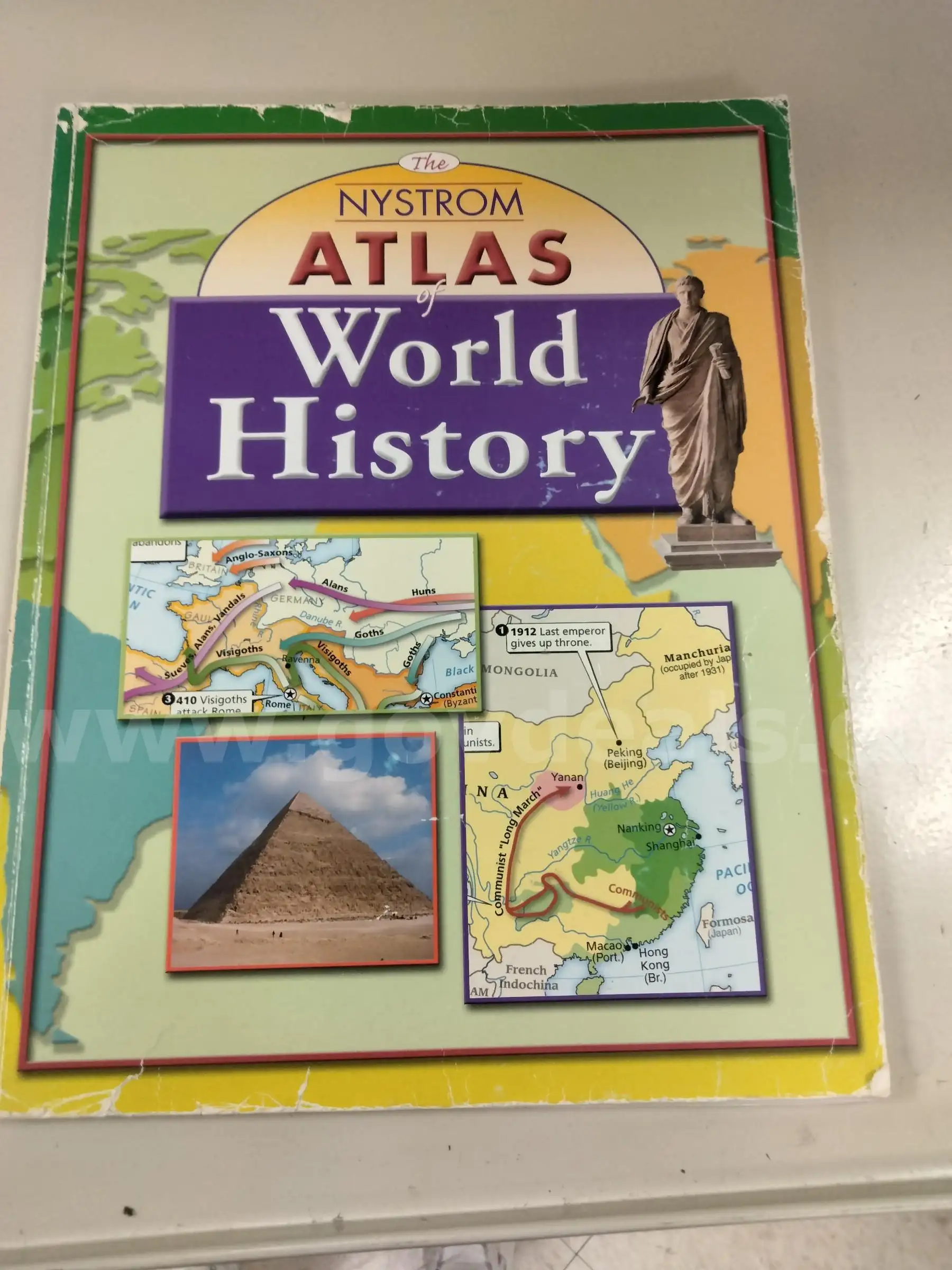 1 lot of various textbooks including world history physics and test prep