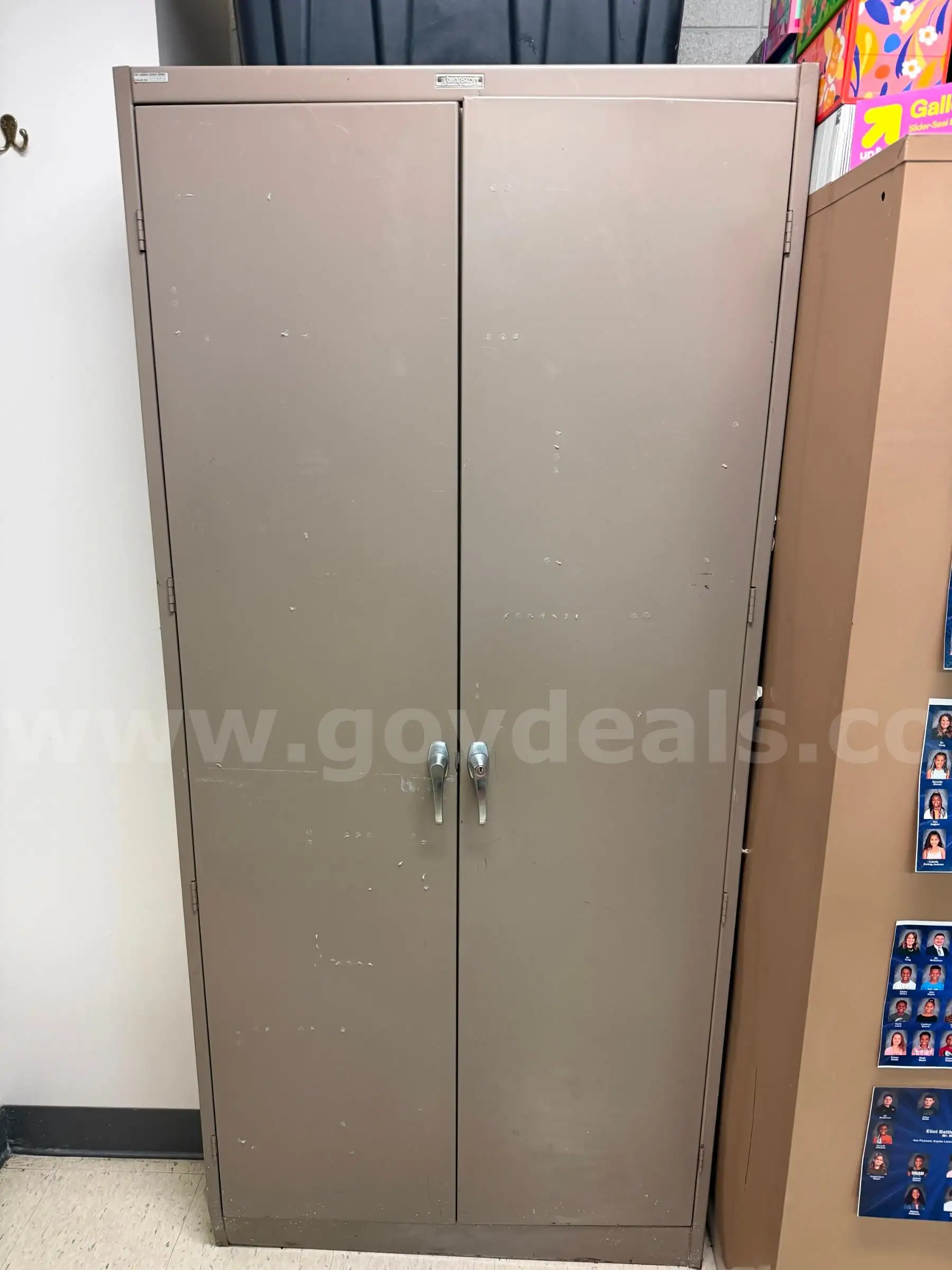 Two door cabinet carts