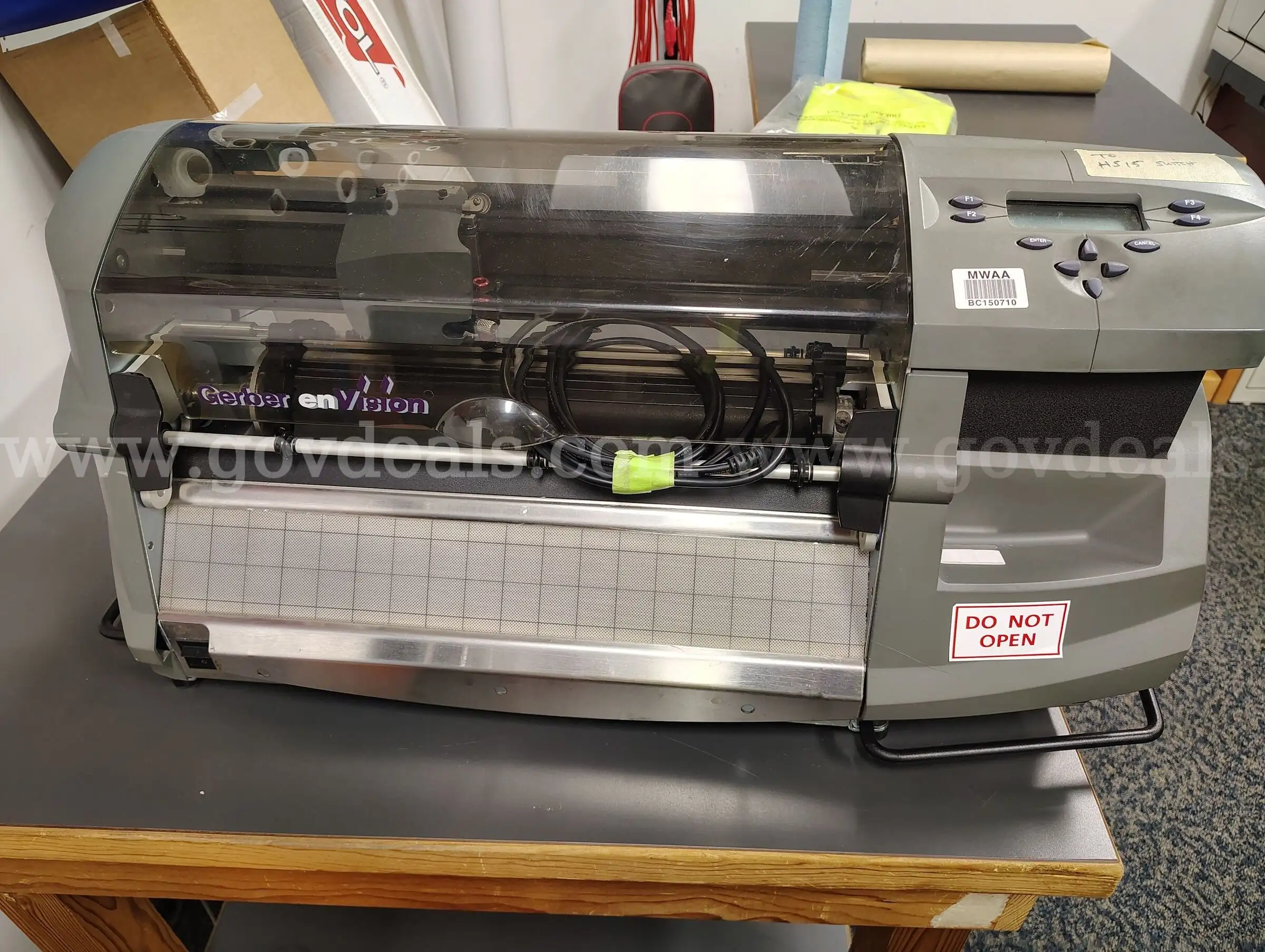 Used Gerber EnVision 375 Plotter