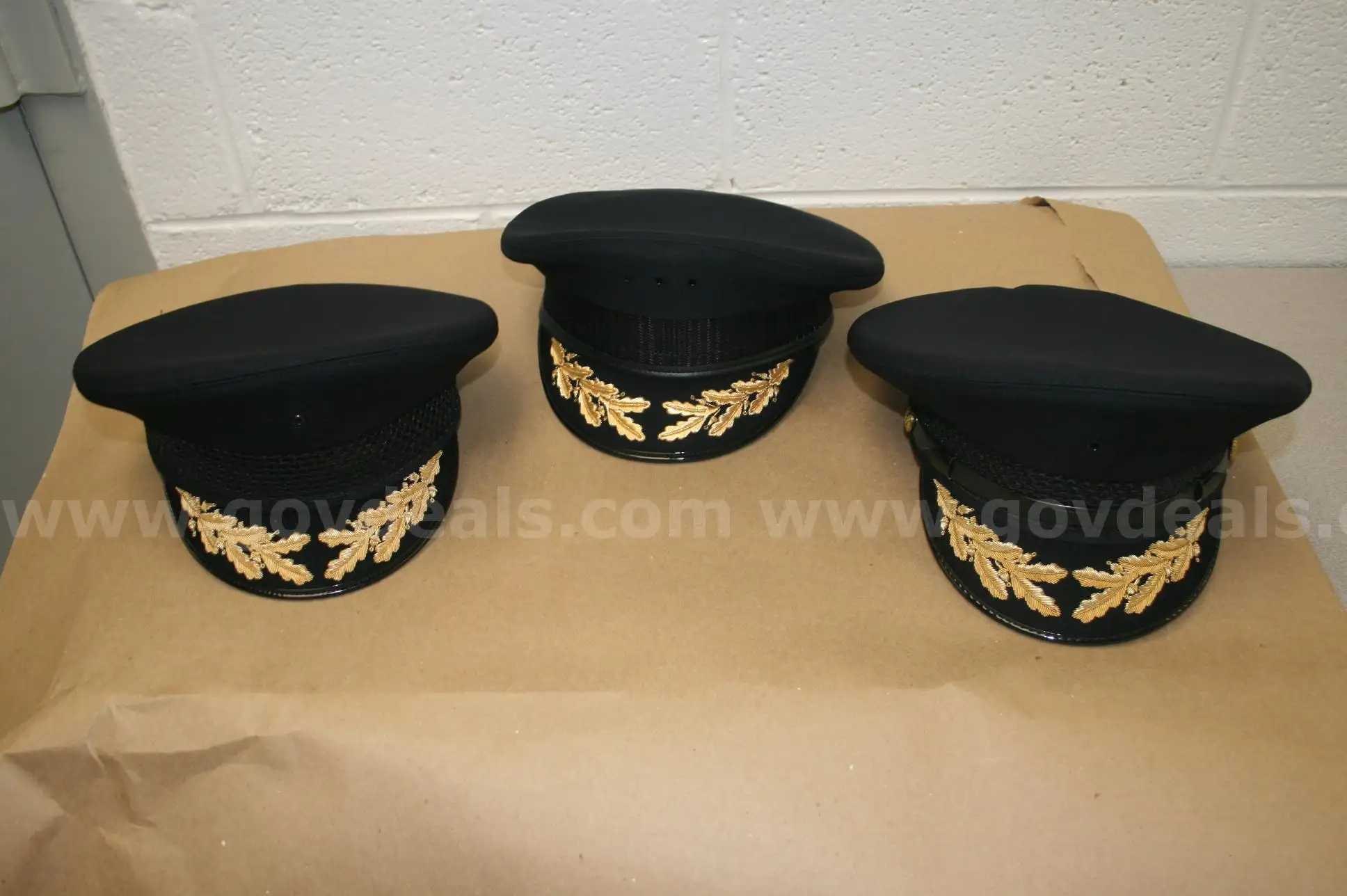police dress hat