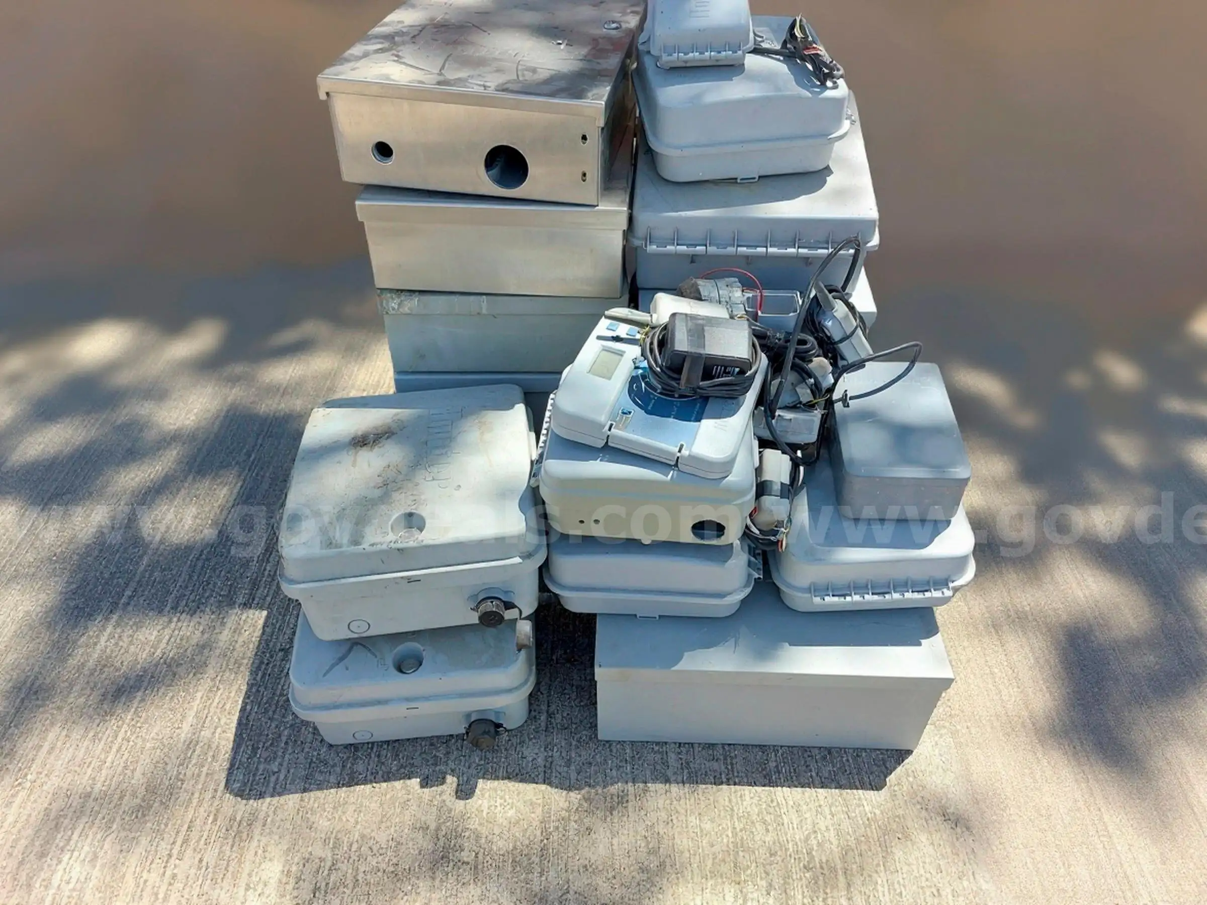 Lot of 20 Hunter Irrigation Controller Boxes