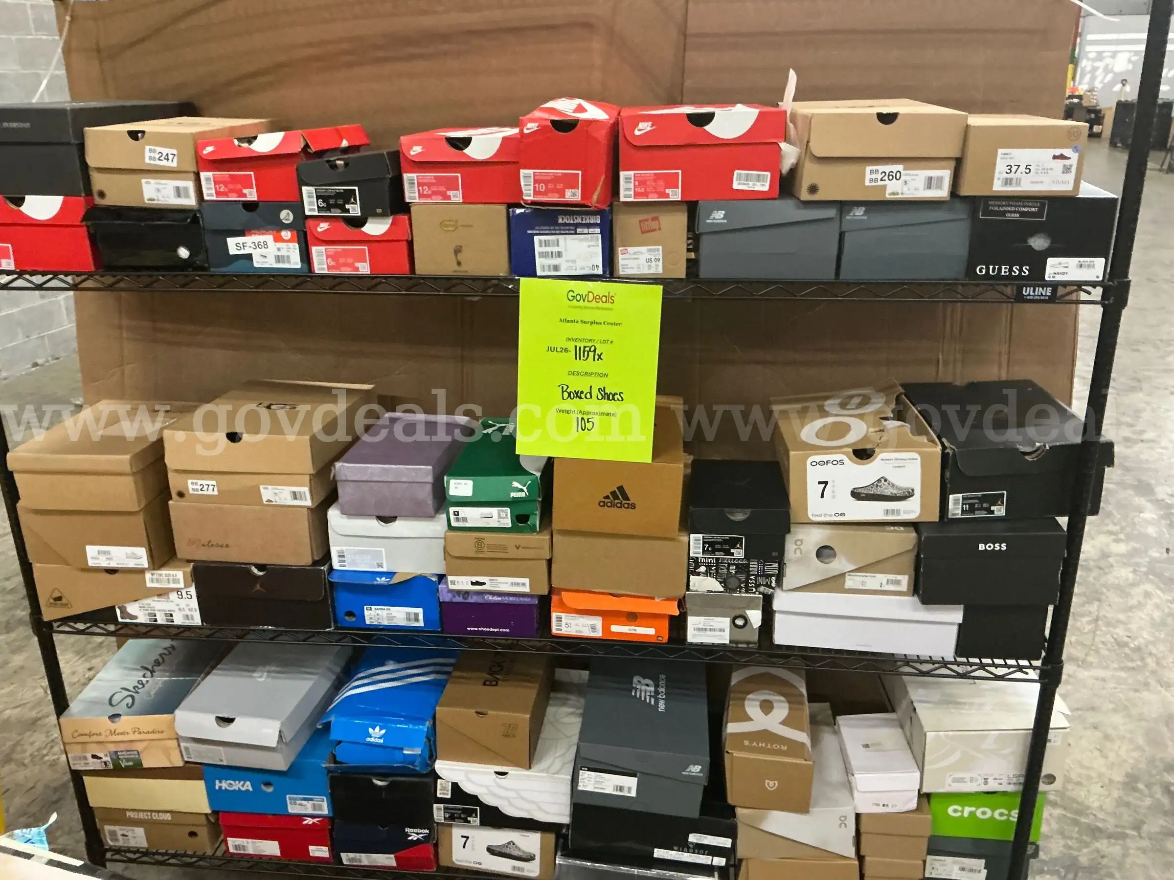 Apparel Boxed Shoes (JUL26-1159X)
