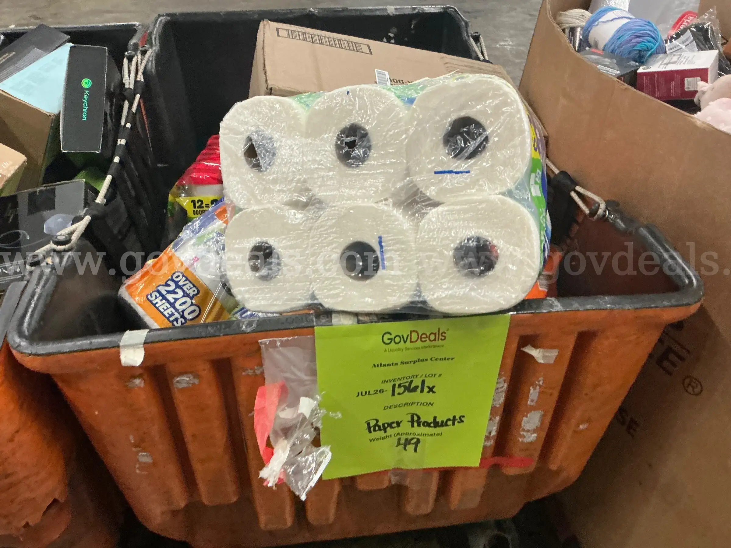 General Merchandise Household Paper Products (JUL26-1561X)