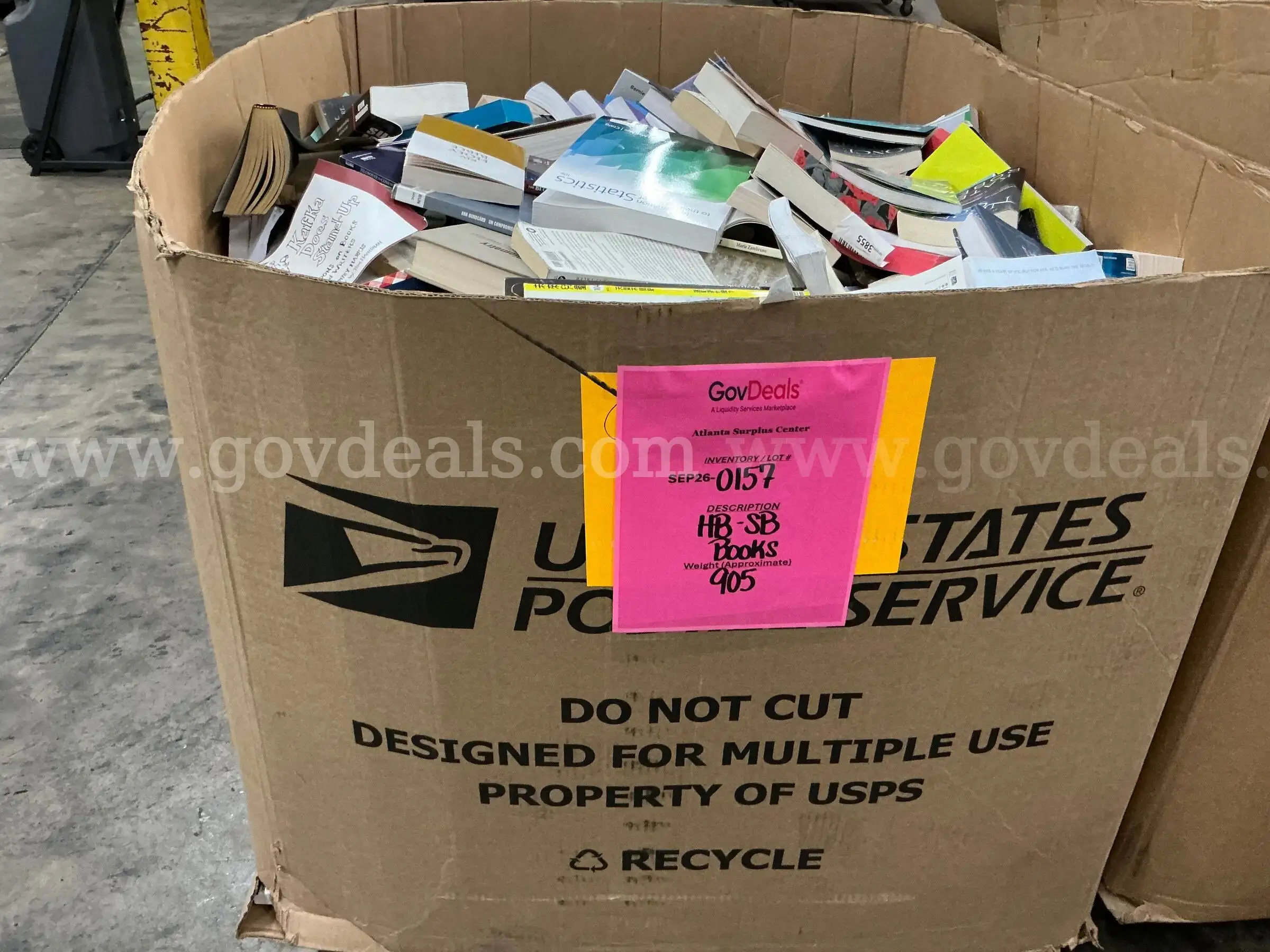 Books Mixed Hard and Soft Back (Gaylord) (SEP26-0157)
