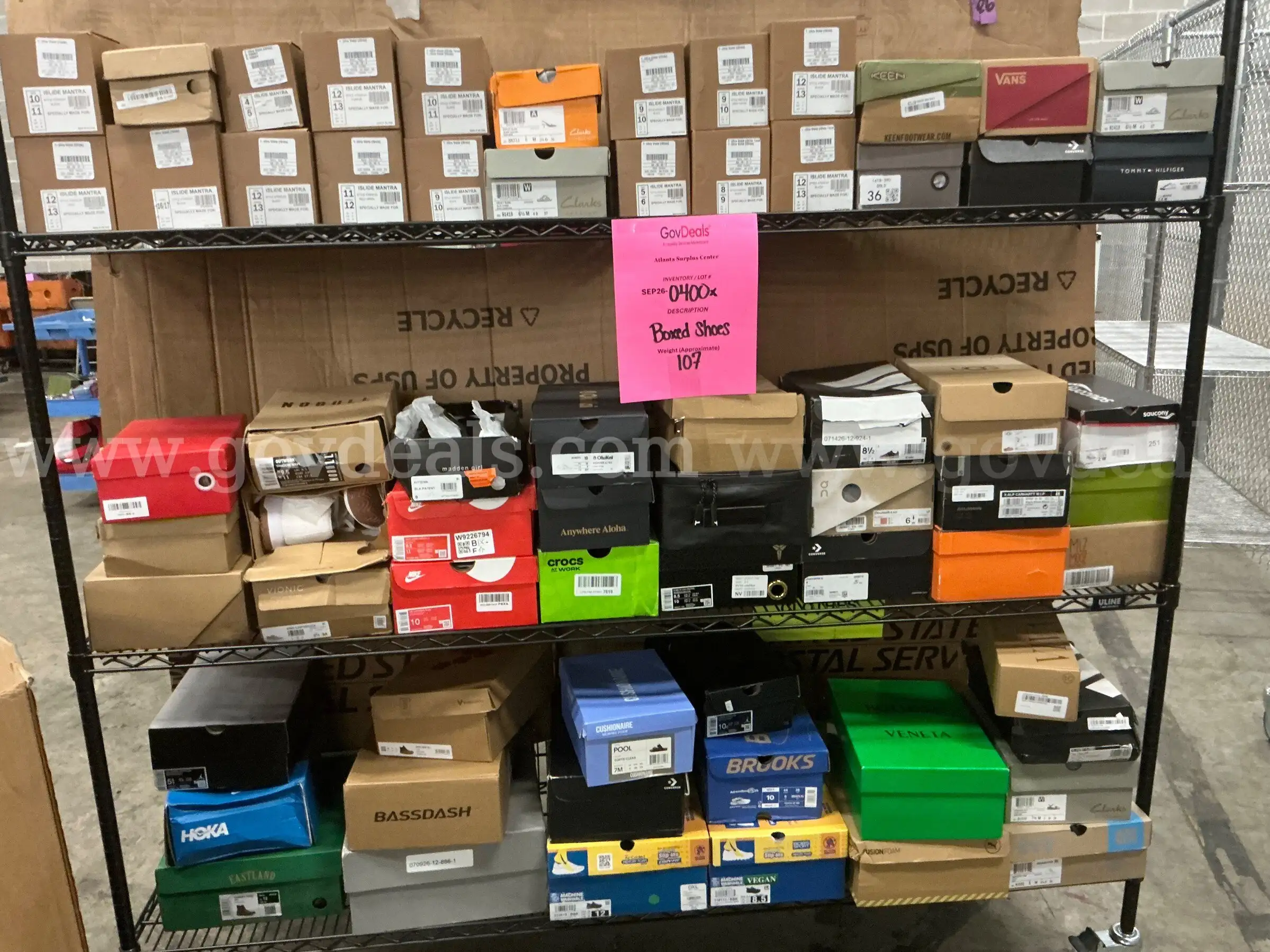 Apparel Boxed Shoes (SEP26-0400X)
