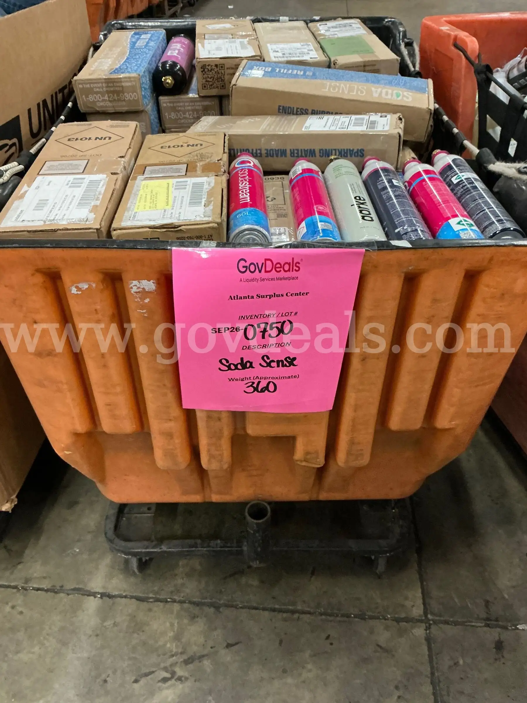 General Merchandise Soda Sense Cartridges (SEP26-0750)