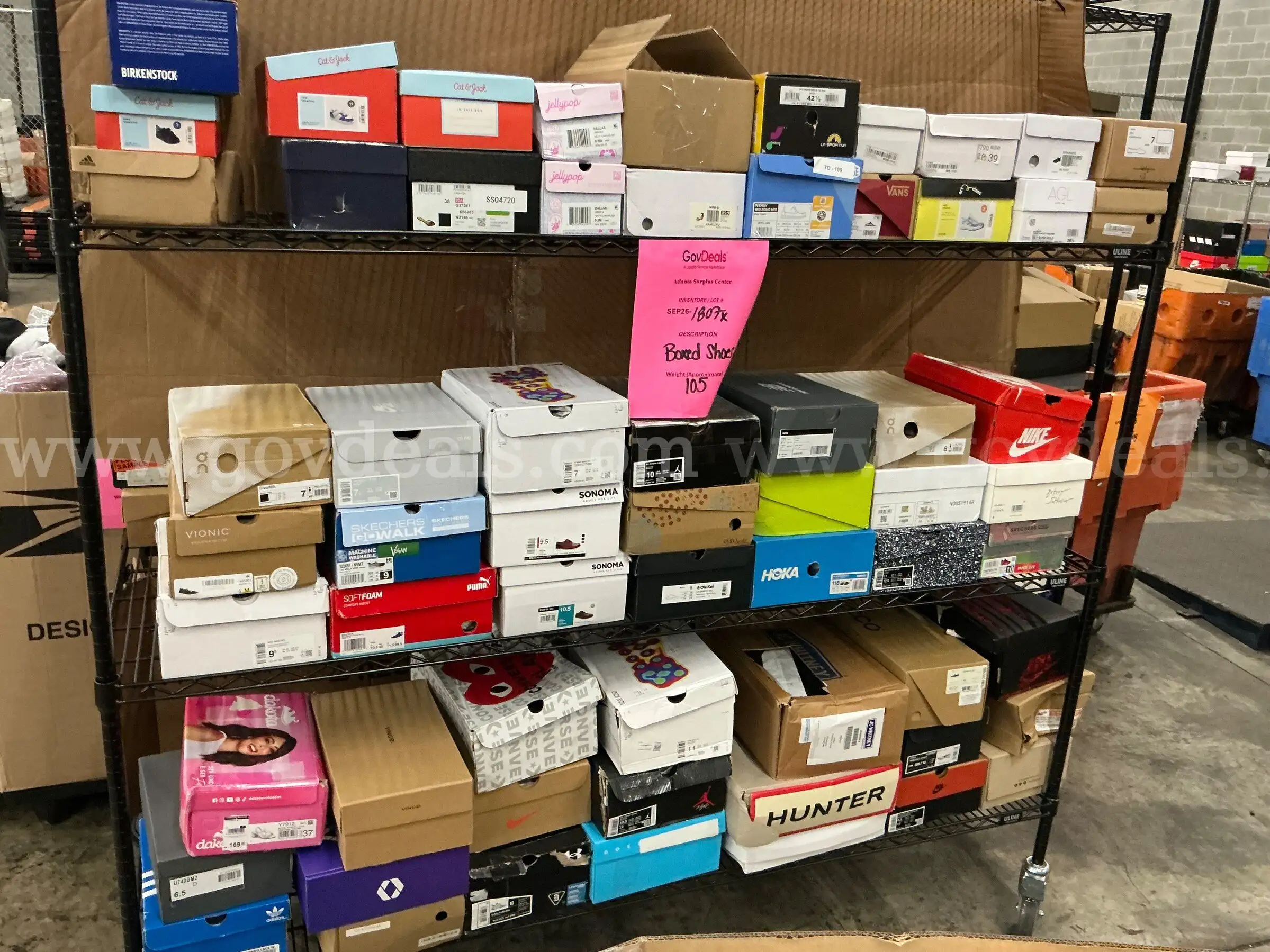 Apparel Boxed Shoes (SEP26-1807X)