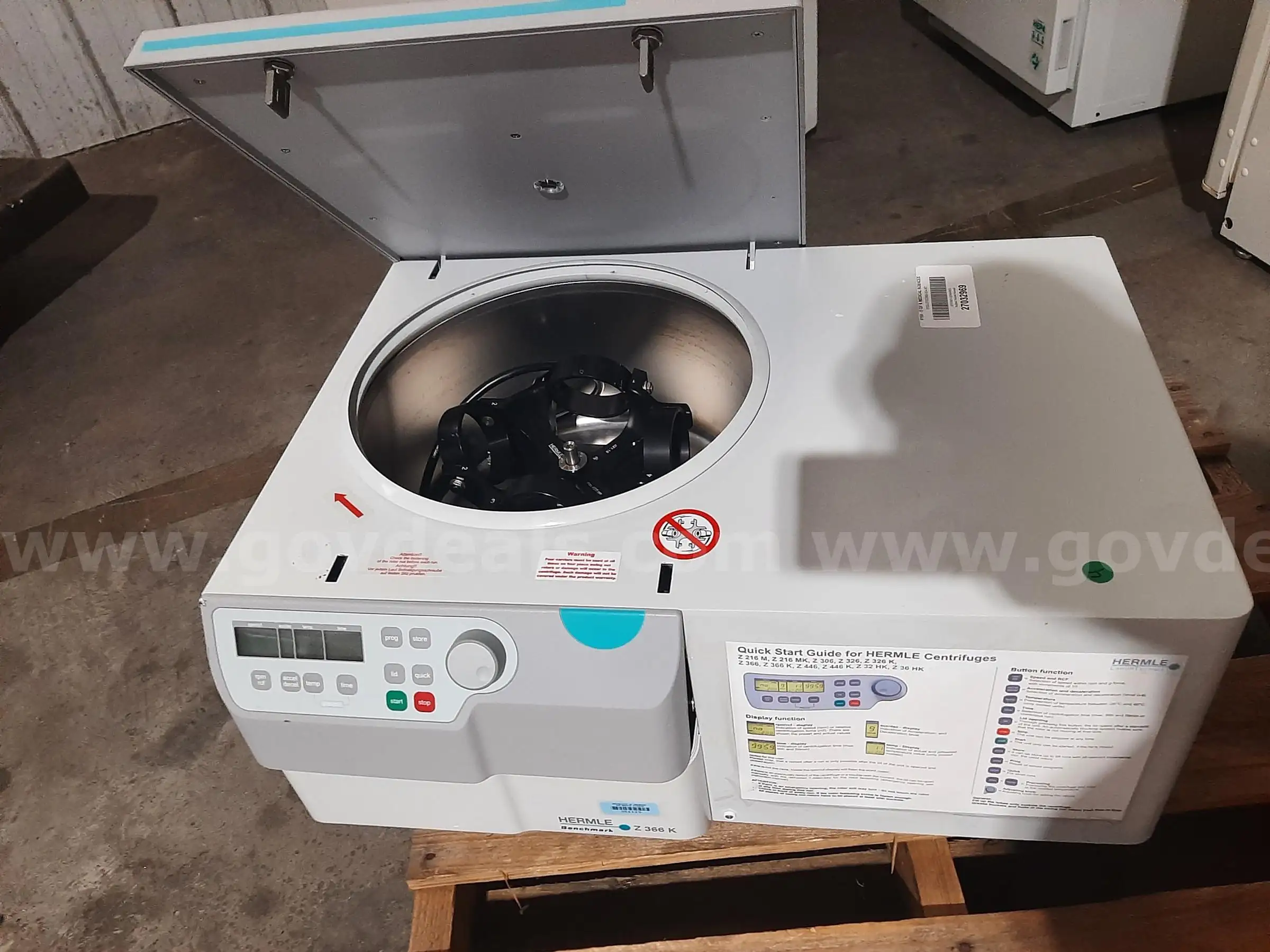 HERMLE REFRIGERATED CENTRIFUGE