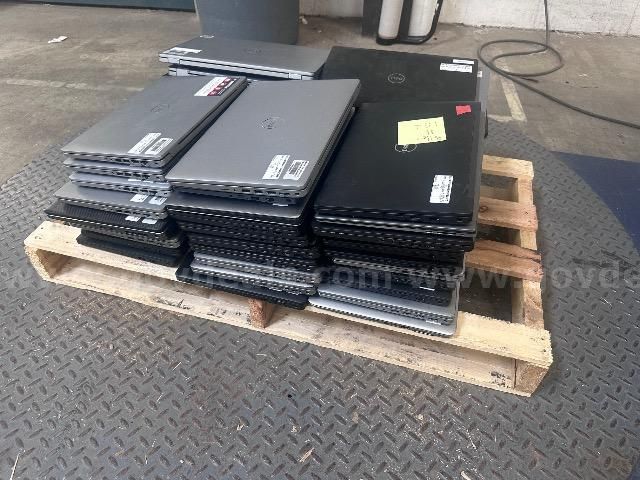 Lot of 50 Dell and HP Laptop Computers