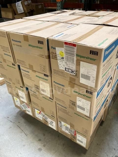 Lot of Thirty-Six (36) Exhaust Fans
