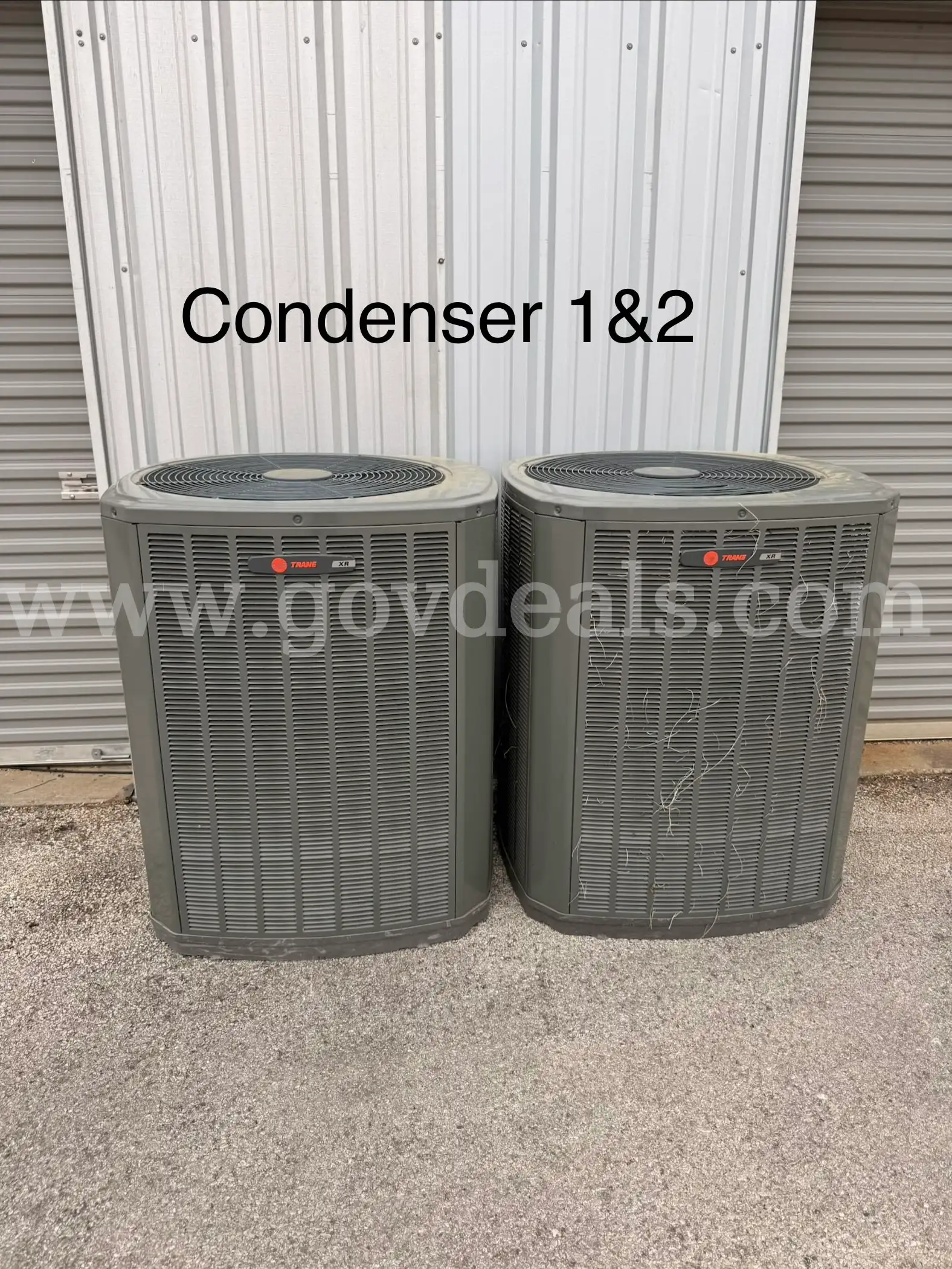 2 Trane AC Units