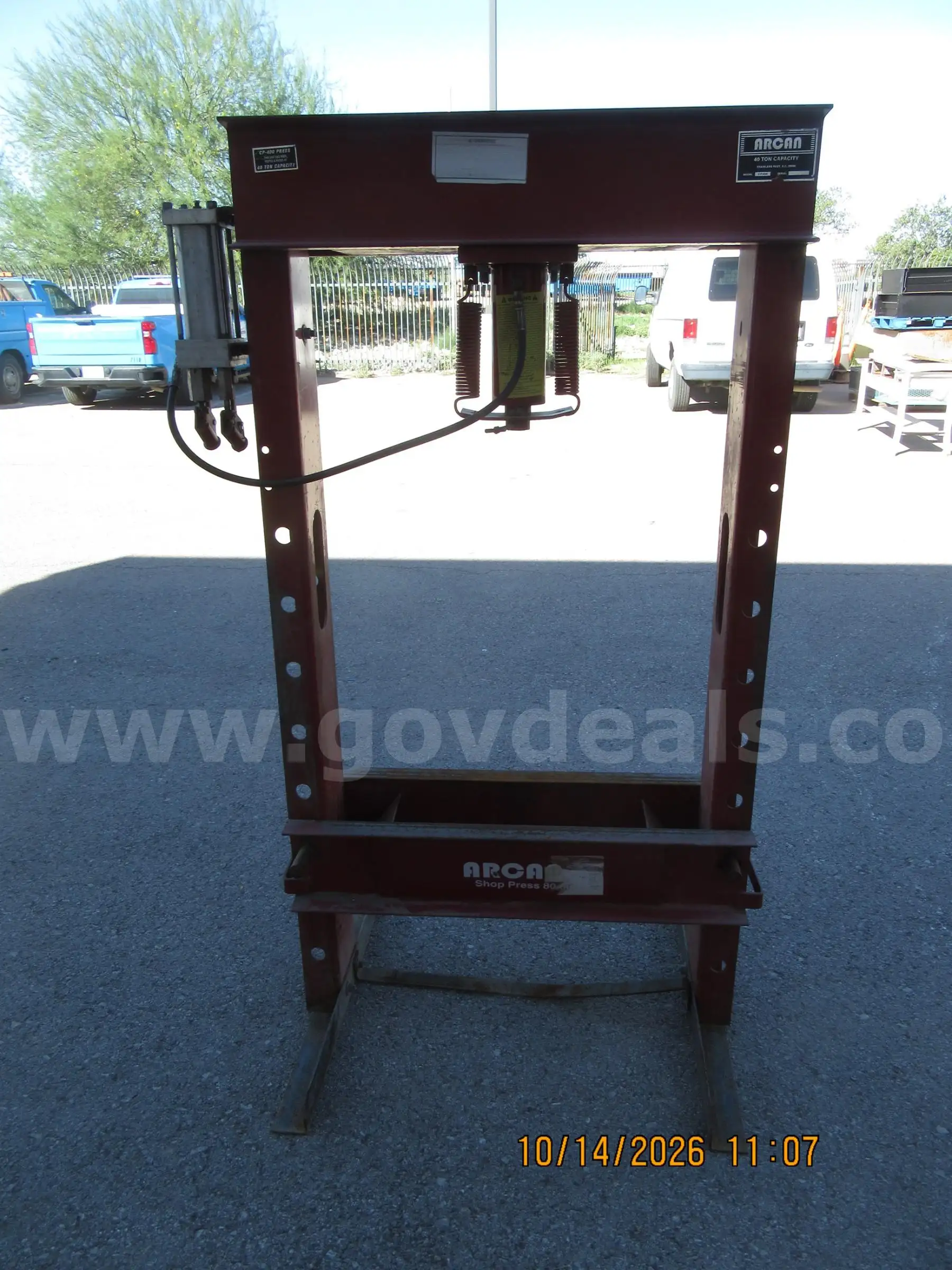 ARCAN Shop Press Model CP400