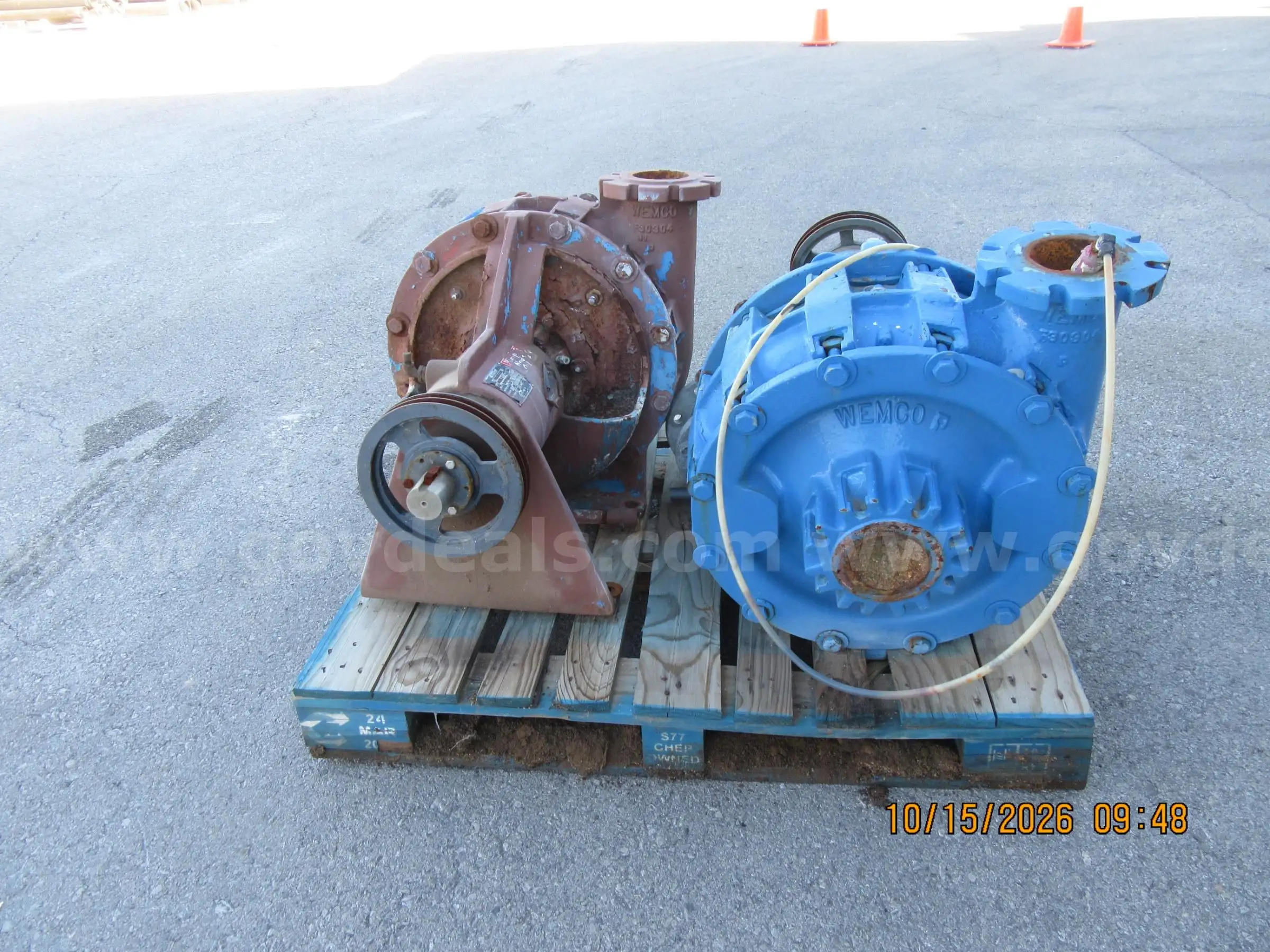 Lot of 2 Wemco Pumps Model C