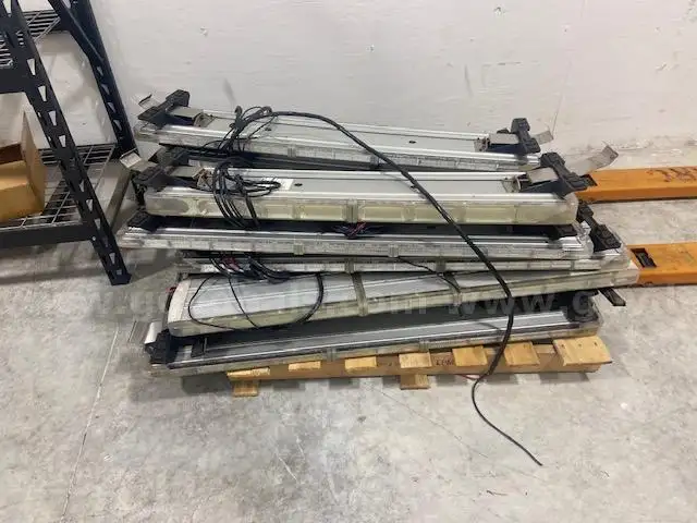 Assorted roof mounted lightbars. Whelen ETC.