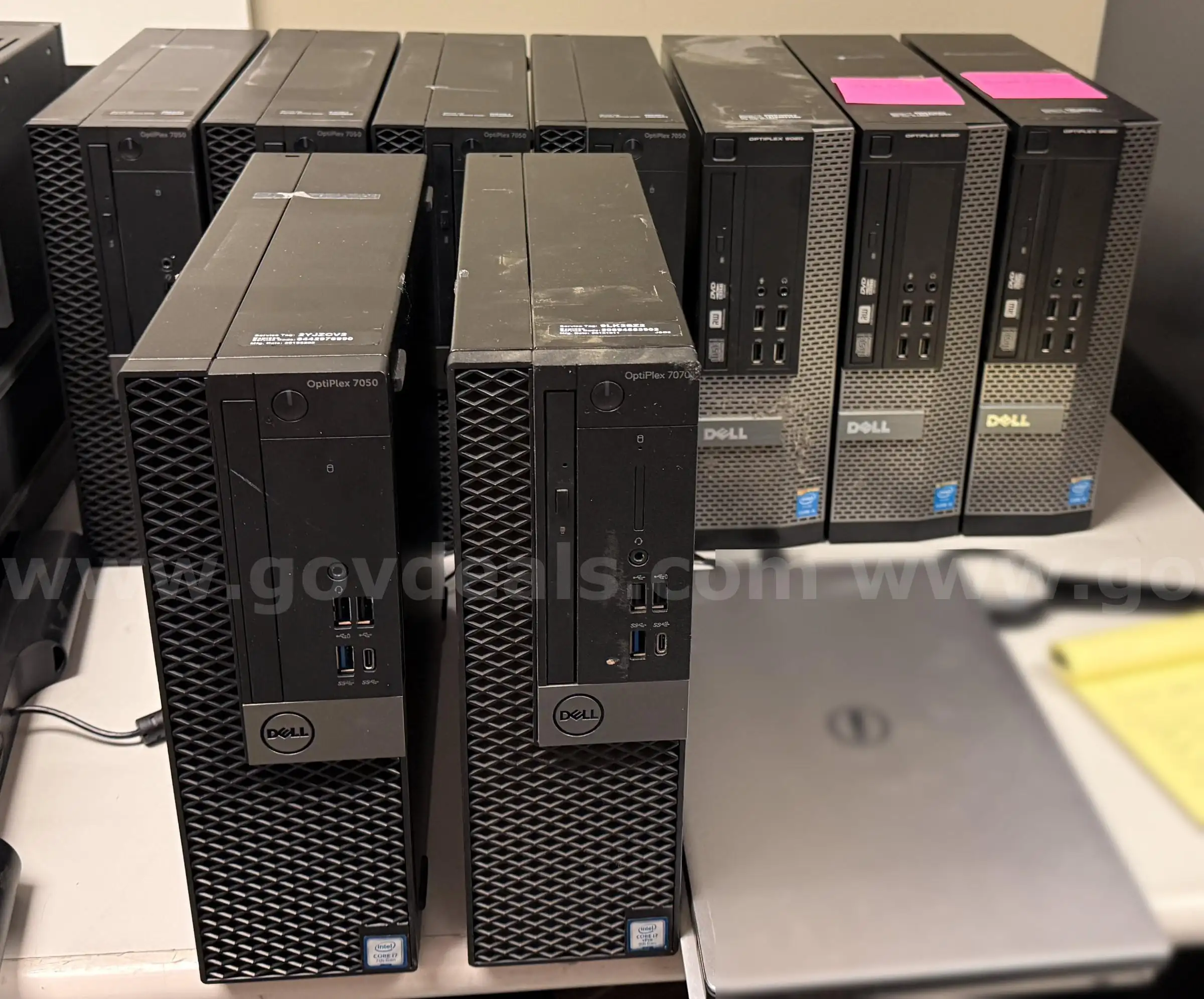 Lot - 10 Used - Dell Optiplex PC s - Assorted Models