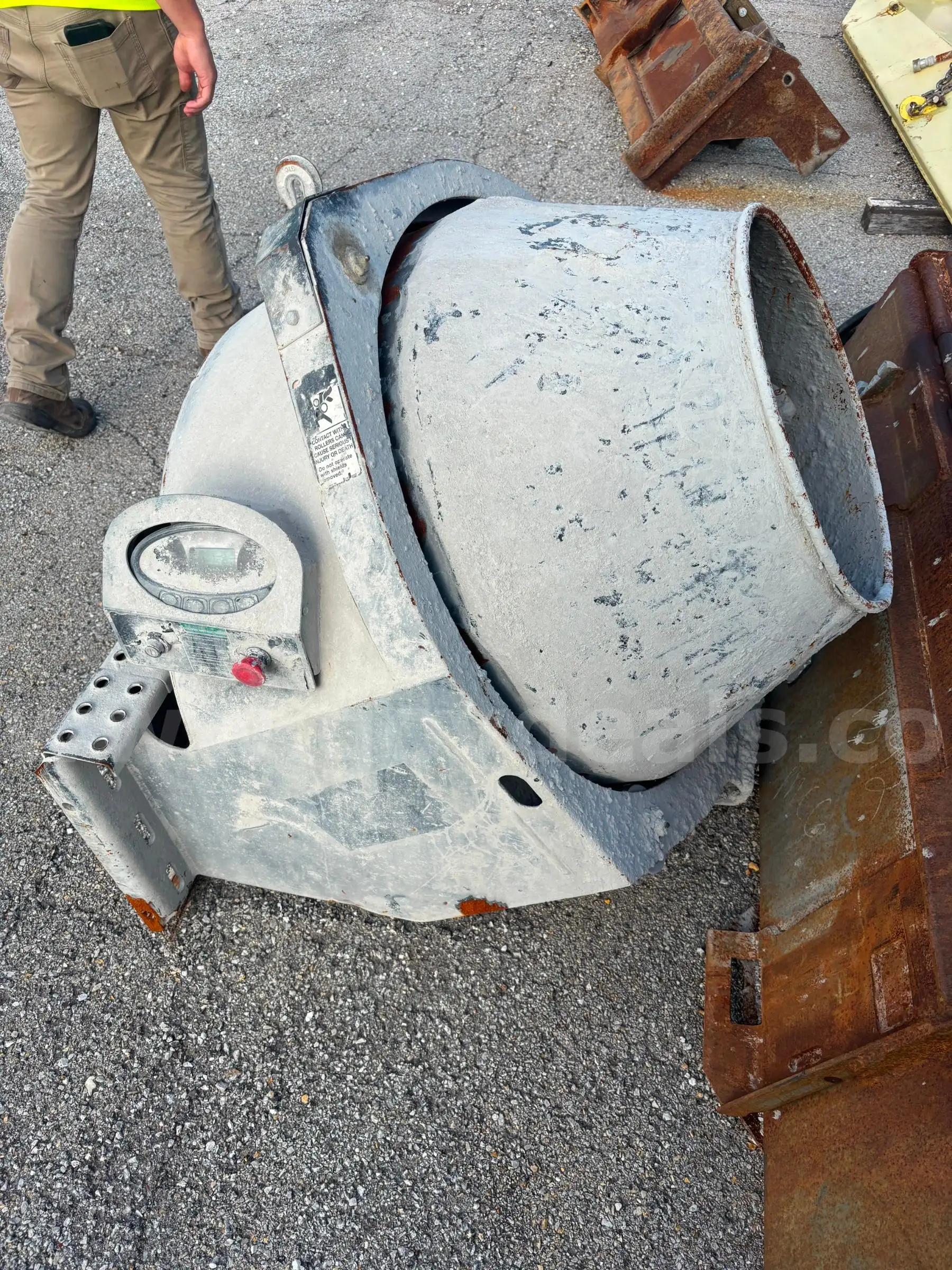 Concrete Mixing Bucket for Skid Steer