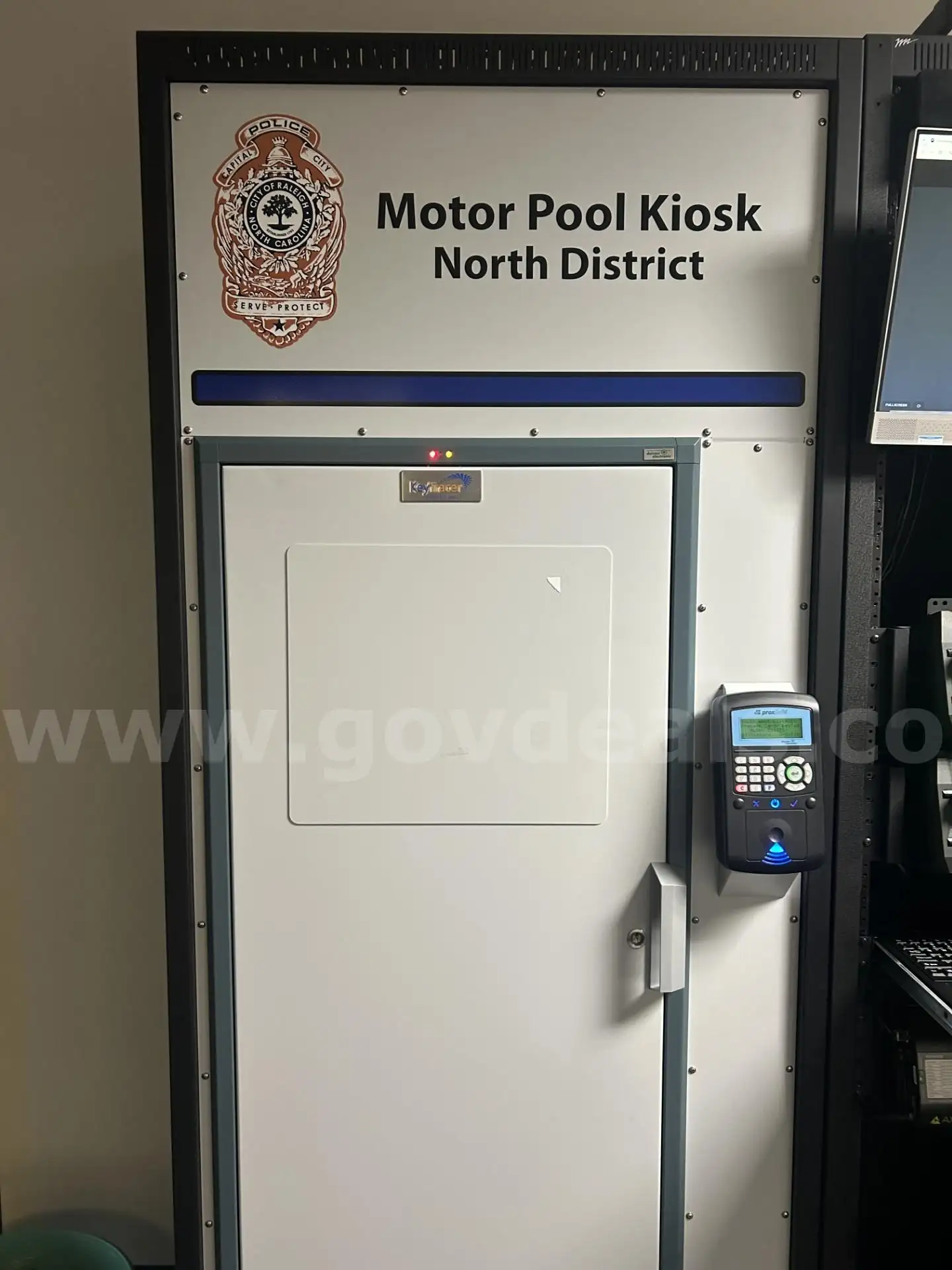 LOT G One (1) Real Time Networks Key Tracer Kiosk