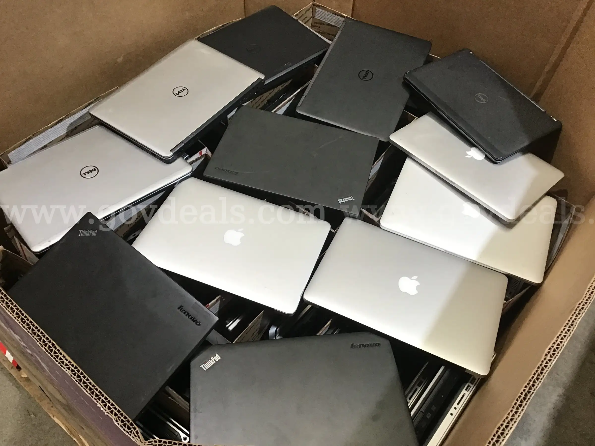 Lot 19 - 98 Laptop Computers - 385lbs including gaylord box and pallet