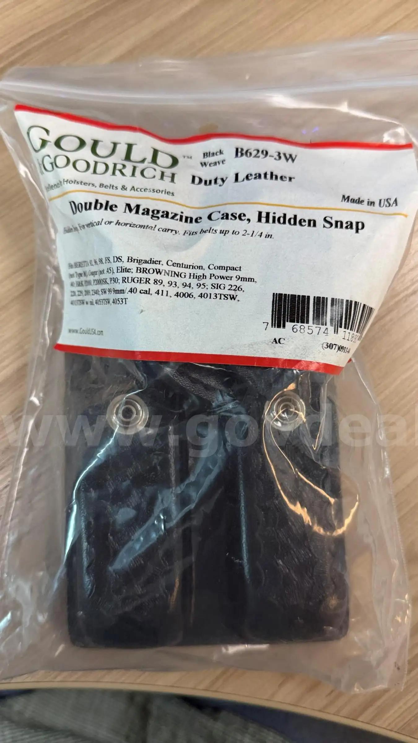 Gould & Goodric B629-3W