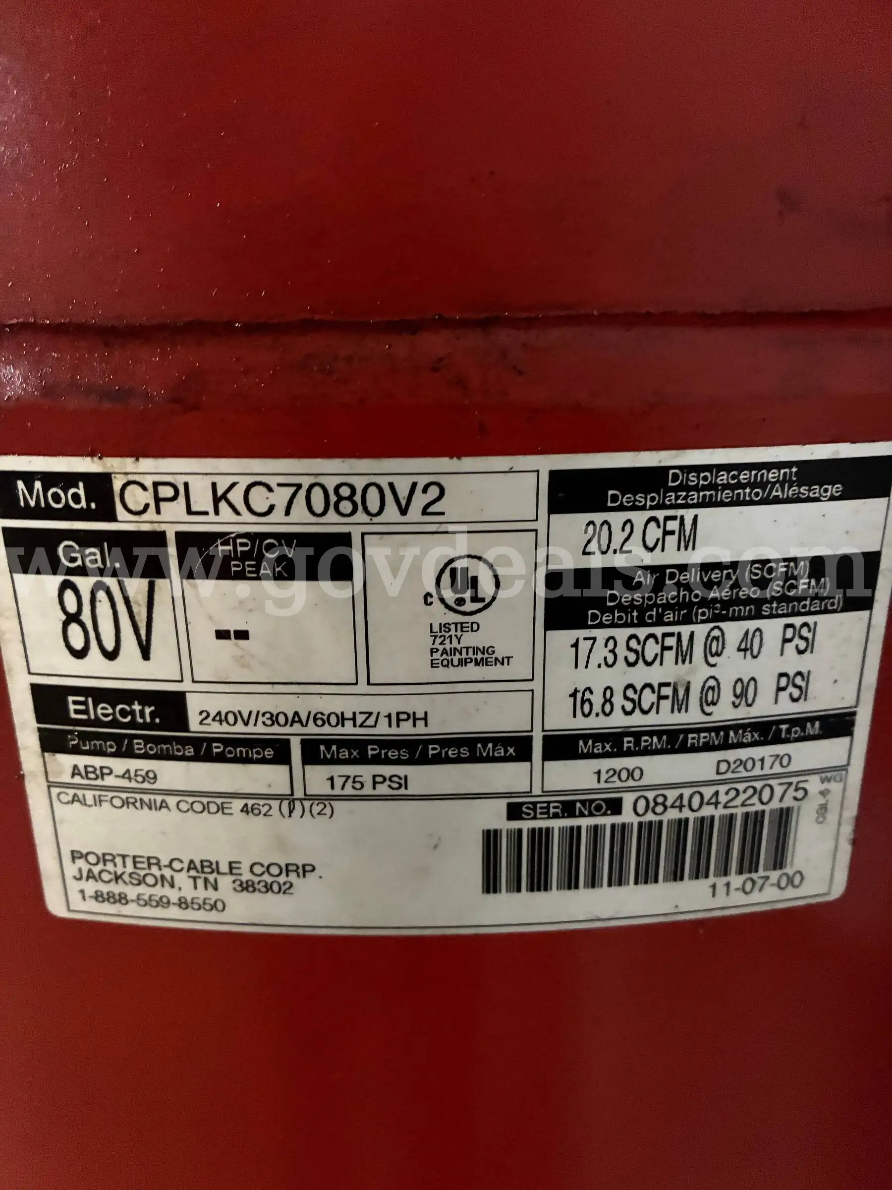 Air compressor