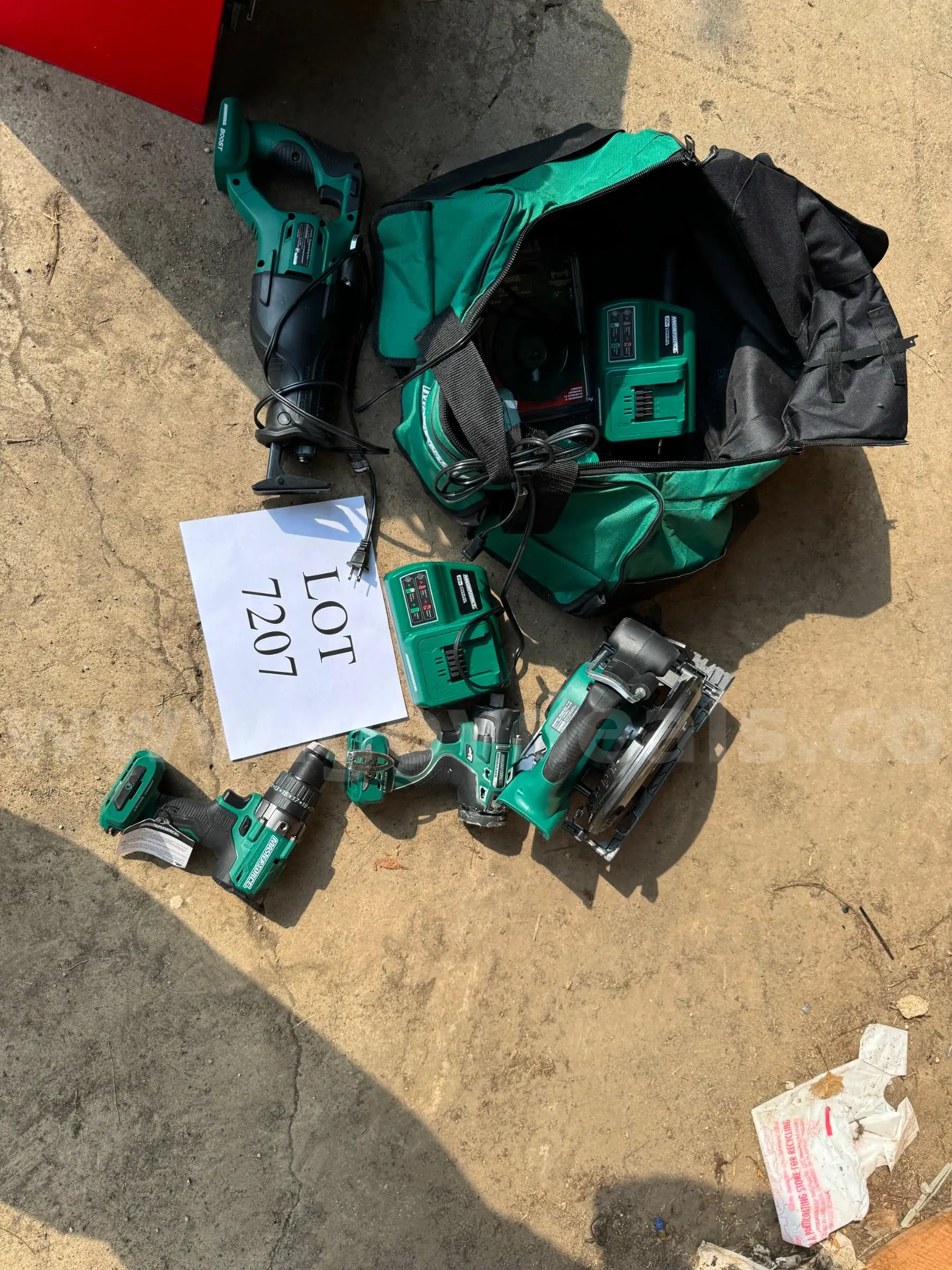 Tools with bag