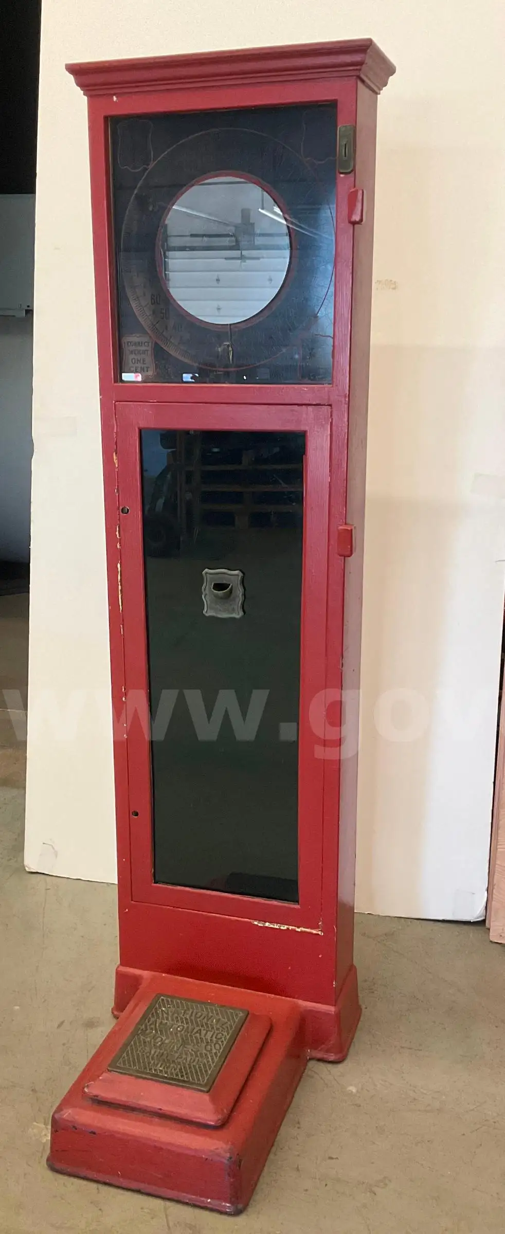 Antique Coin Operated Scale - G2626713