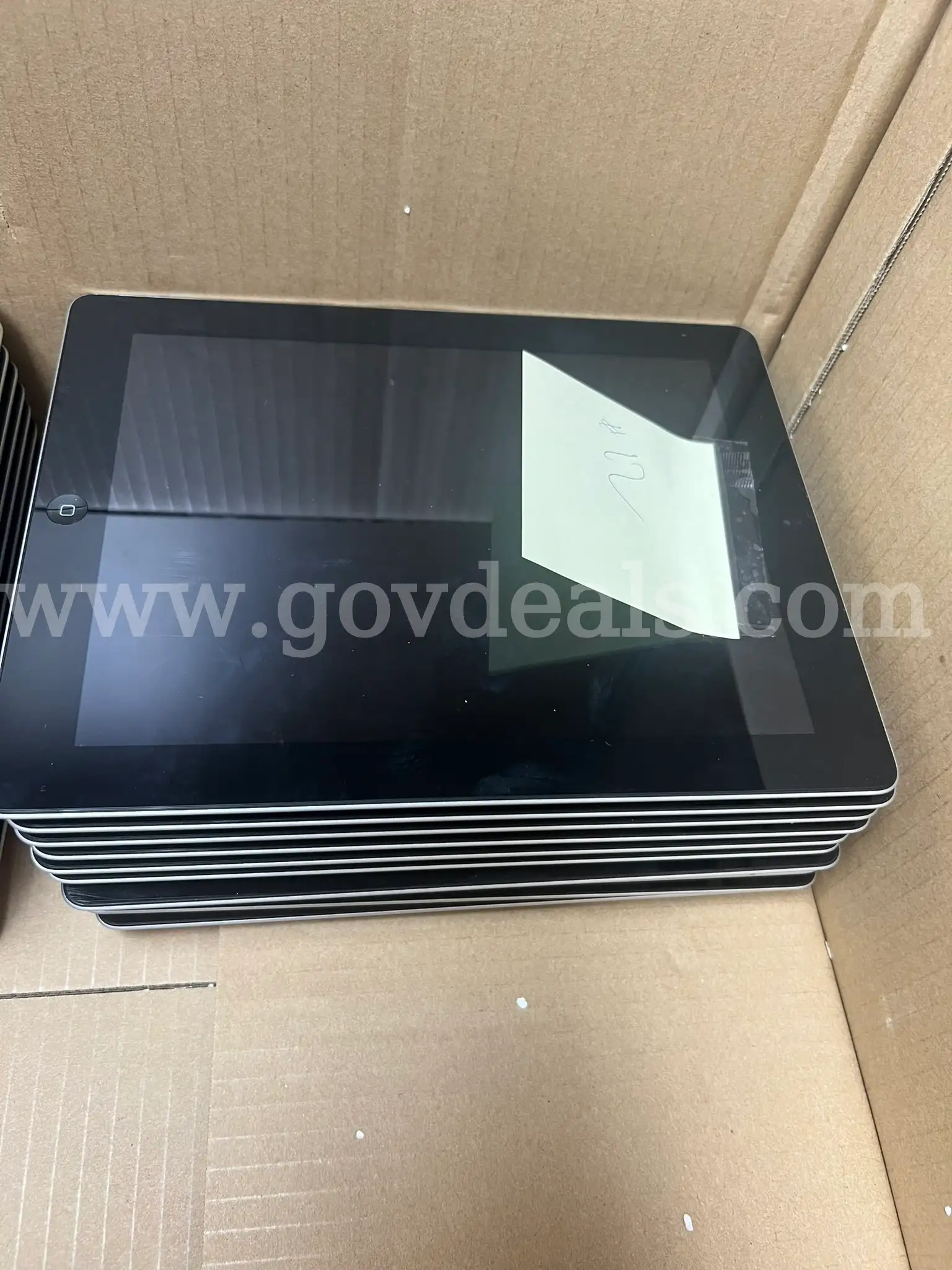 I-Pad Lot of 10 Model A1458 lightening charger not included.