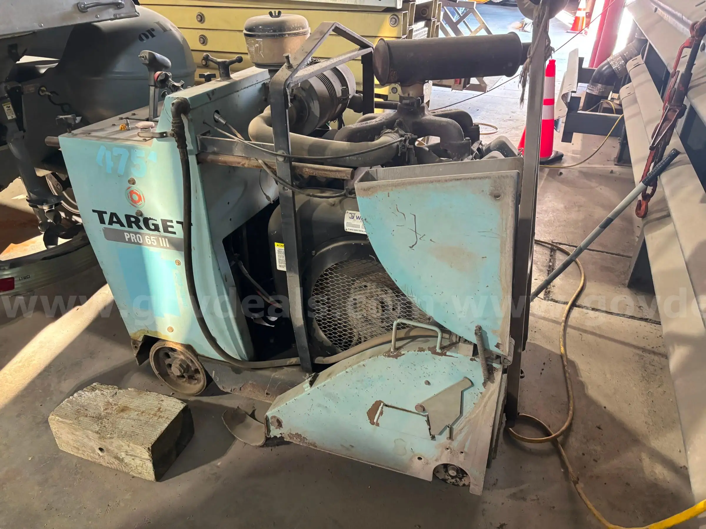 Target Industries Concrete Saw (ENG)