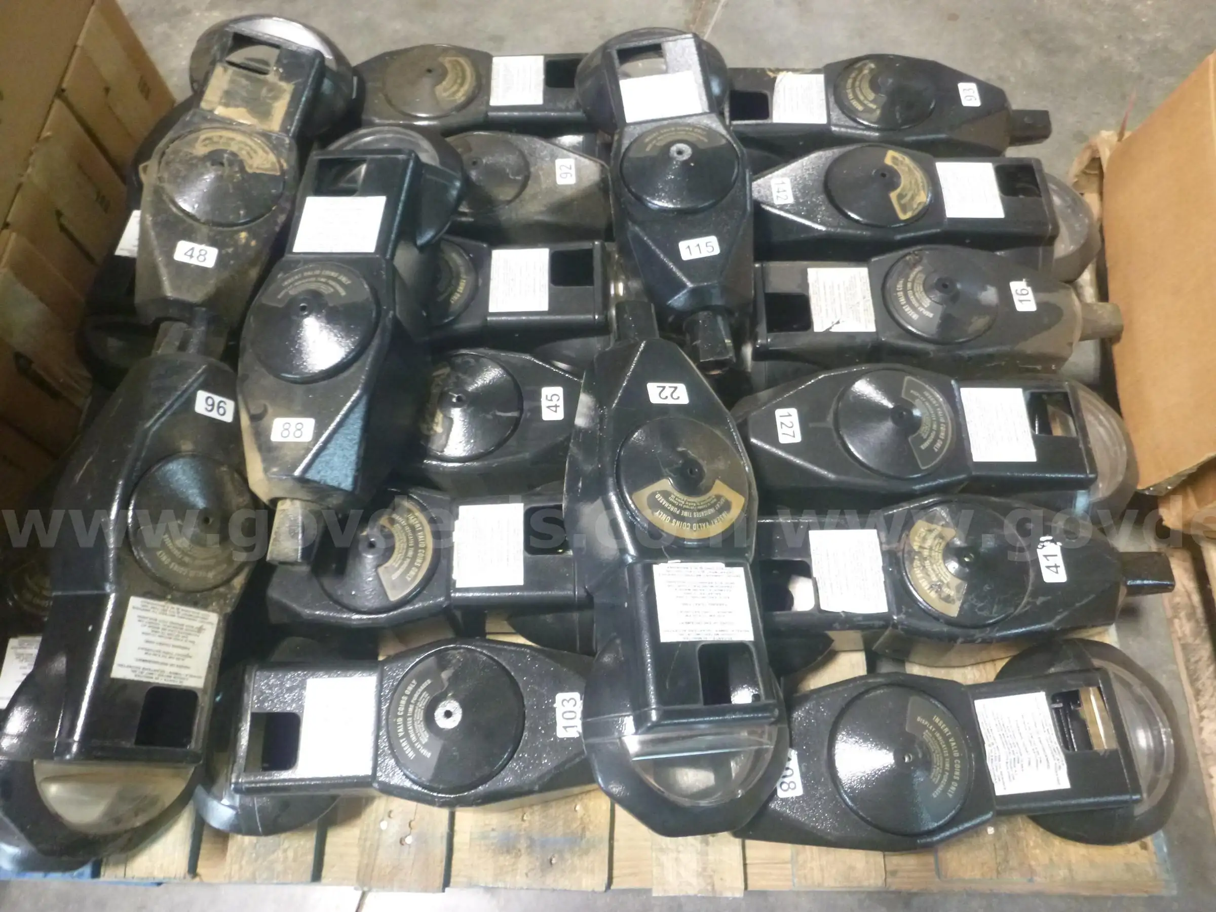Used Parking Meter Heads & Parts