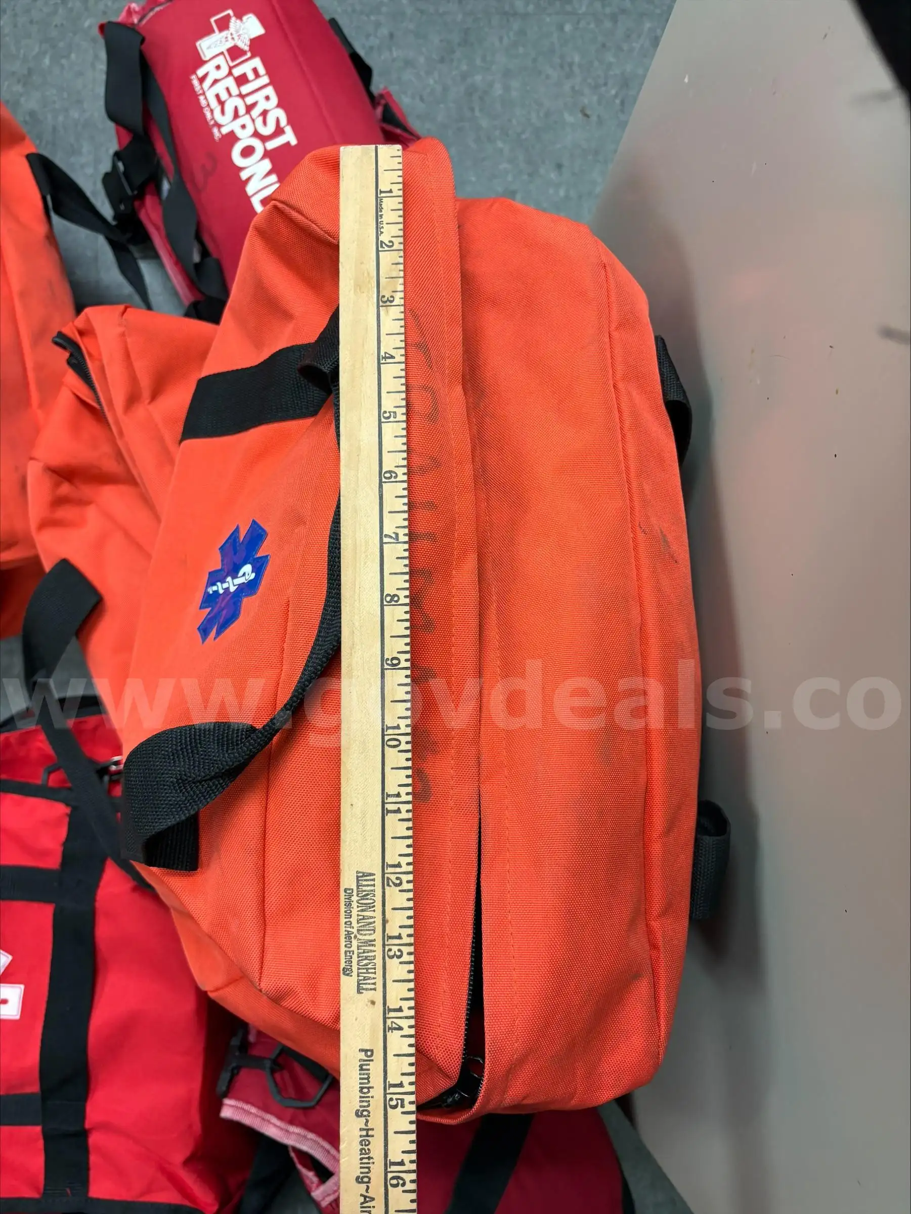 Seven Used First Responder Bags