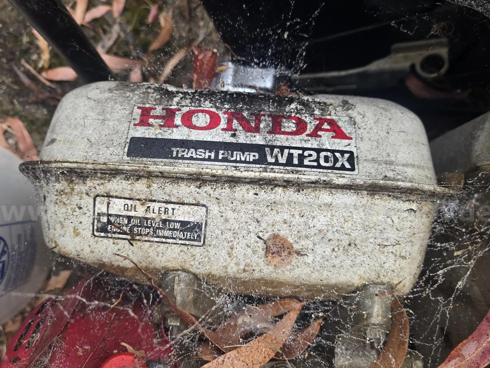 Lot of Two (2) Honda WT20X Trash Pumps Untested Condition Unknown