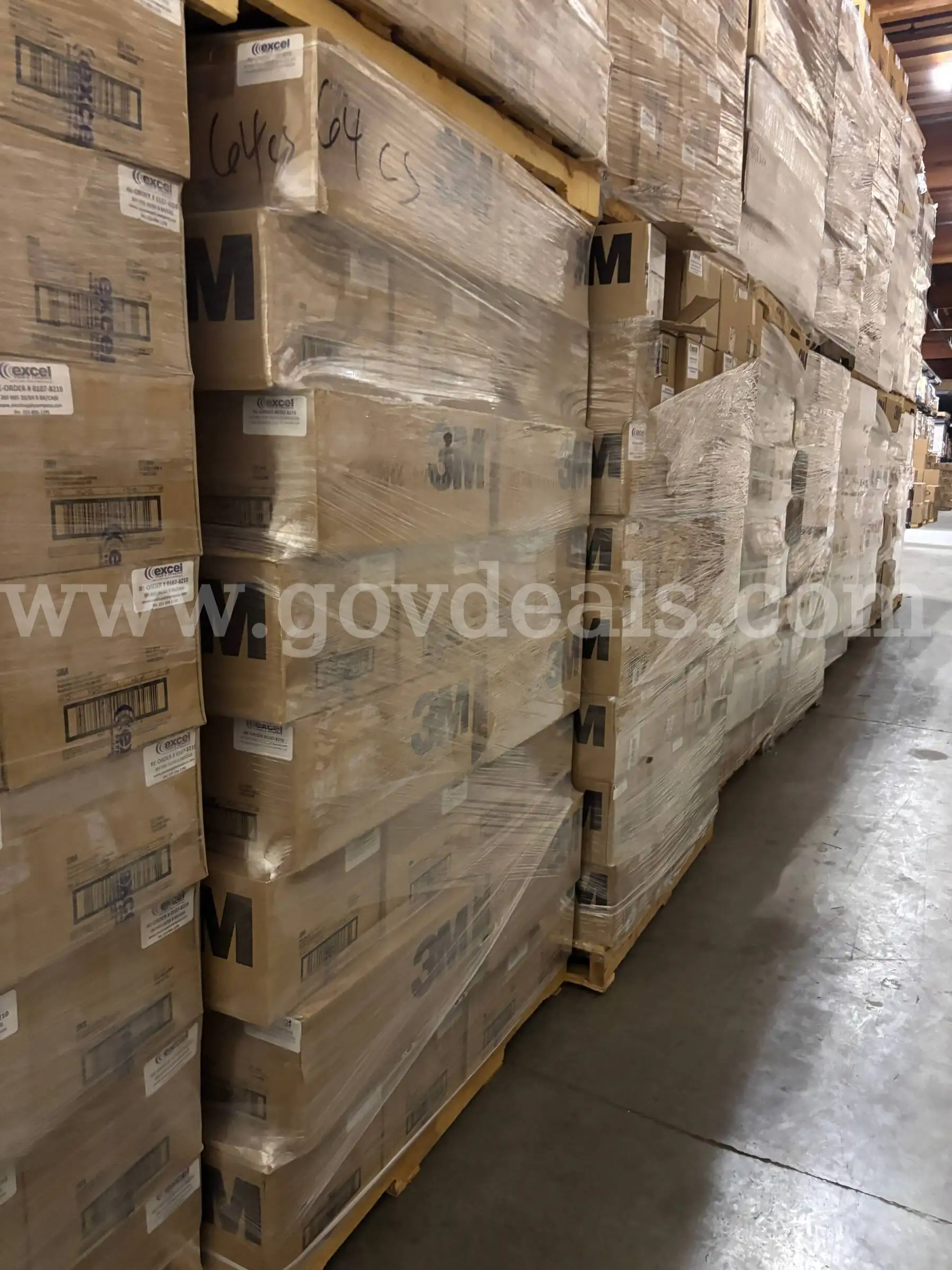 2 Pallets of Excel 3M-N95 Masks