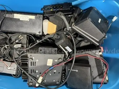 Lot of VHF and 800 mhz radios and accessories - ALL SOLD TOGETHER