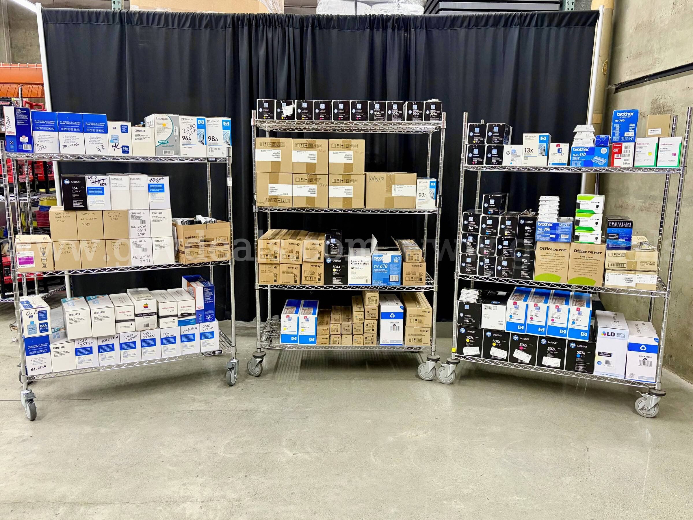 Pallet of Toner and or Printer Cartridges (430-62)