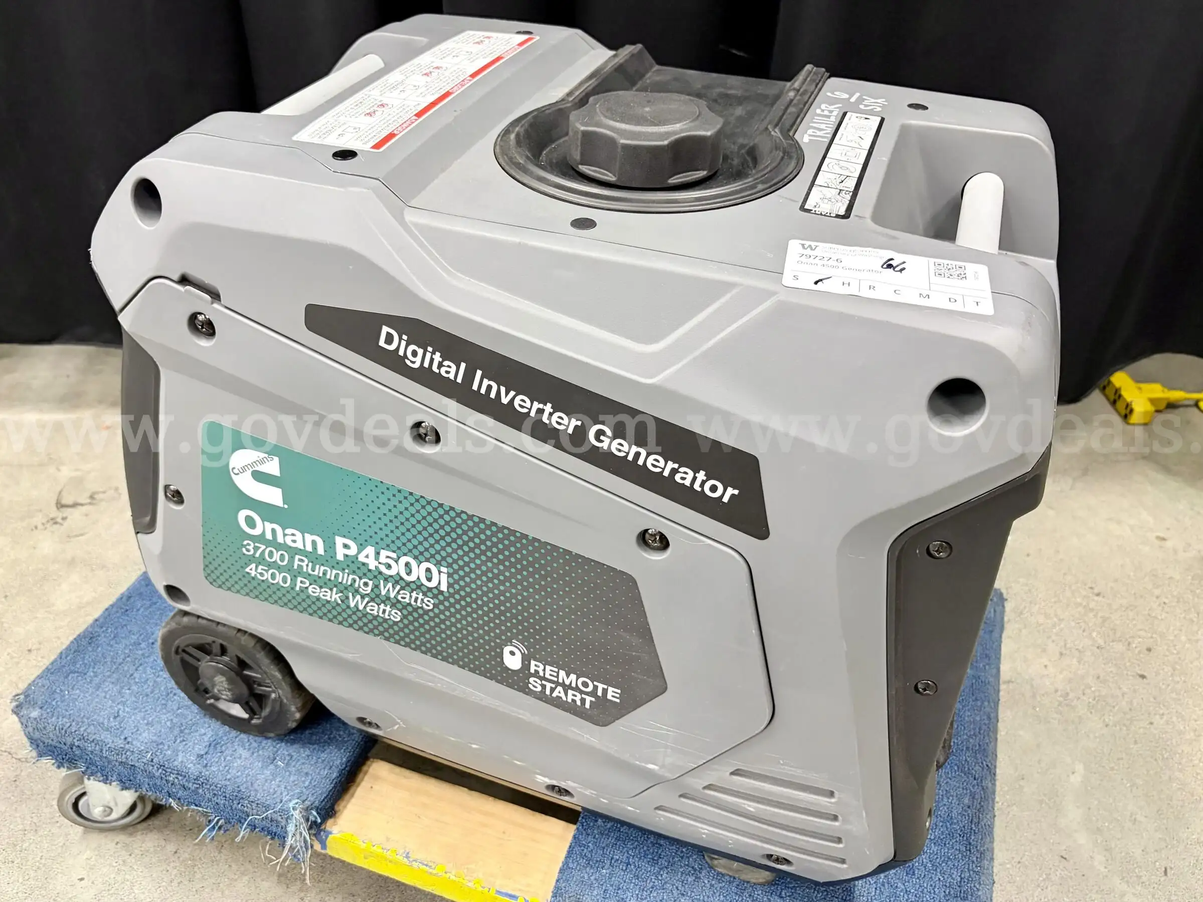Digital Inverter Generator Cummins Onan P4500i (431-3)