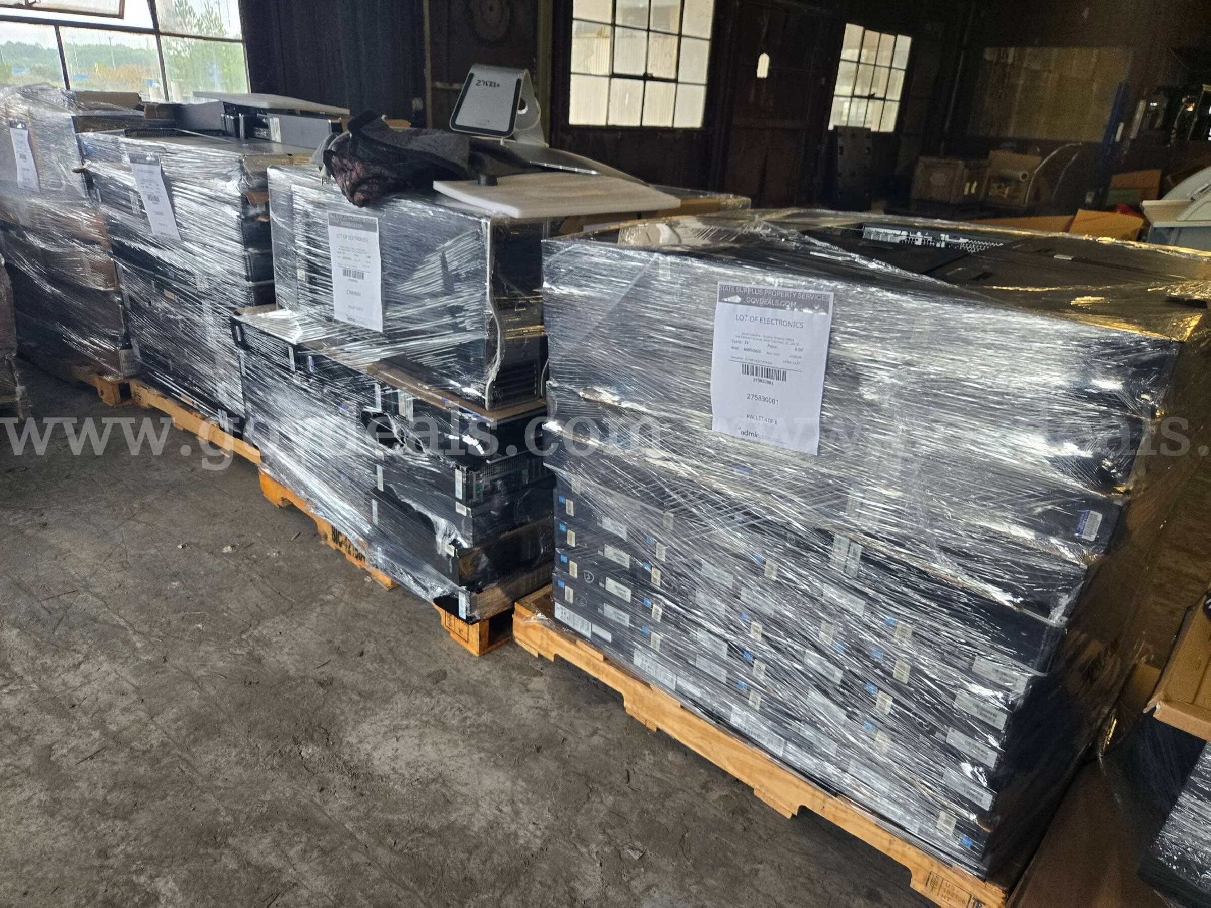 Lot of Electronics (6 Pallets)