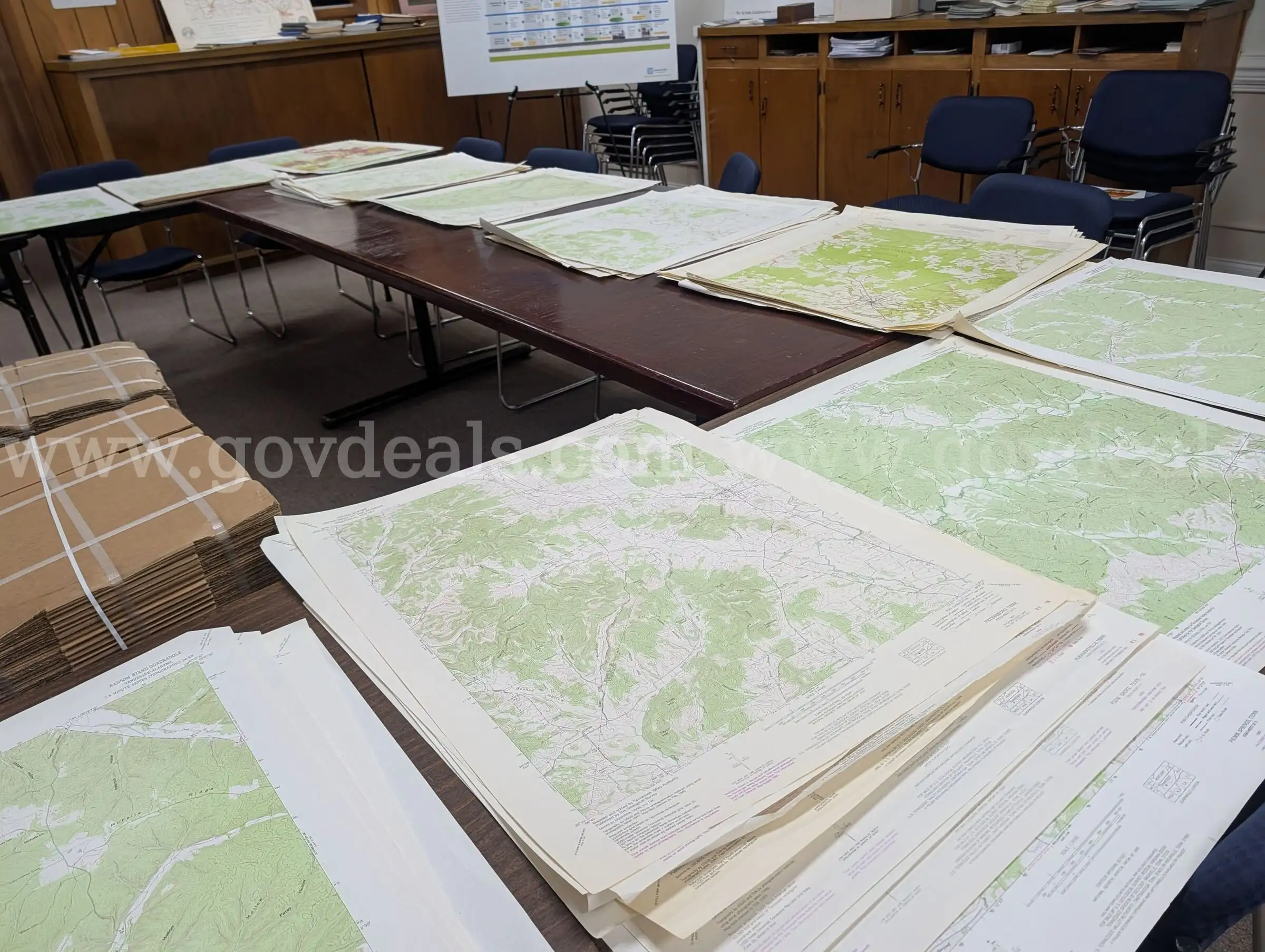 TVA old Quadrangle maps