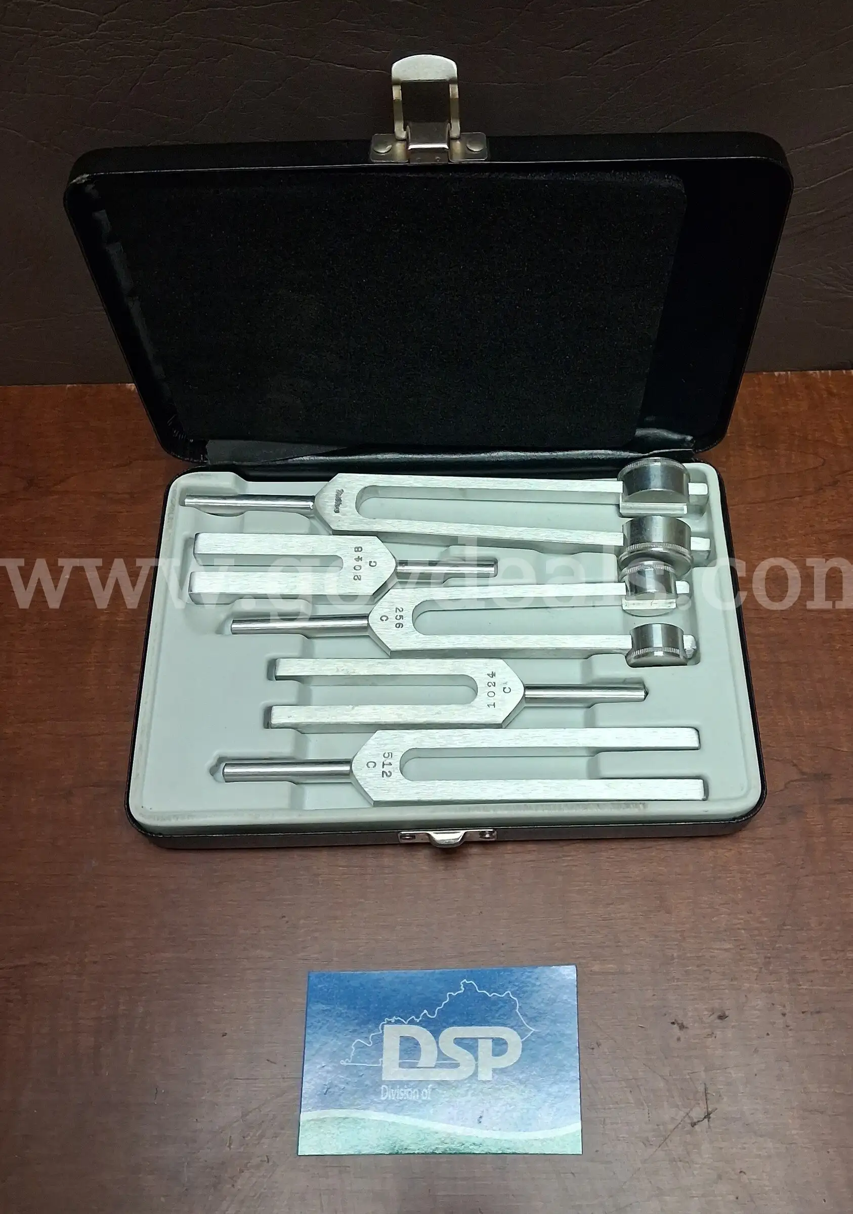 Miltex Tuning Fork Set with Case PRE-OWNED DS#18631 99258 DSP