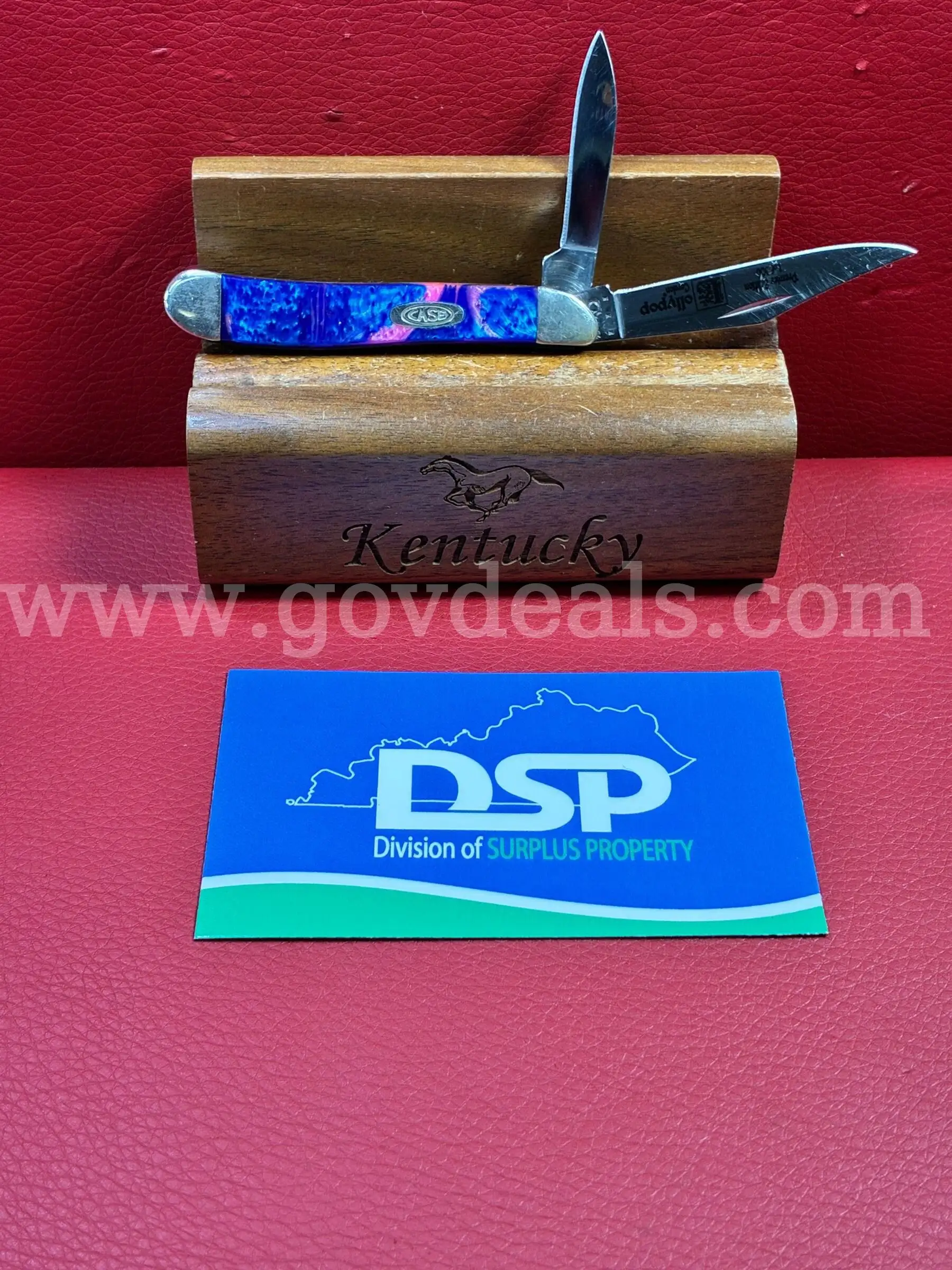 Case XX 9220 Lollypop Corelon Peanut Knife PRE-OWNED DS18636 99282 TSA