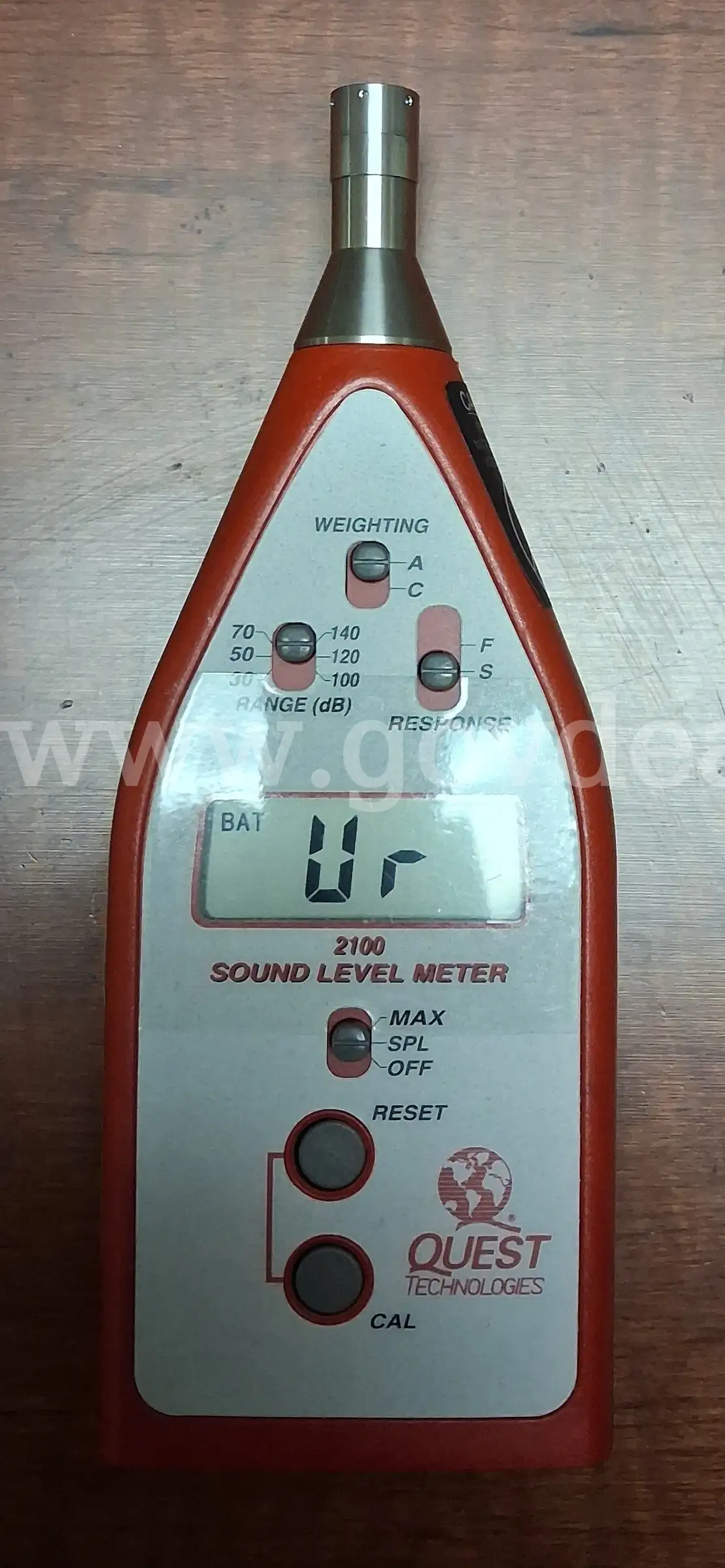 Quest Sound Level Meter 2100 with QC-10 Calibrator and Case PRE-OWNED DS16502 90029 DSP