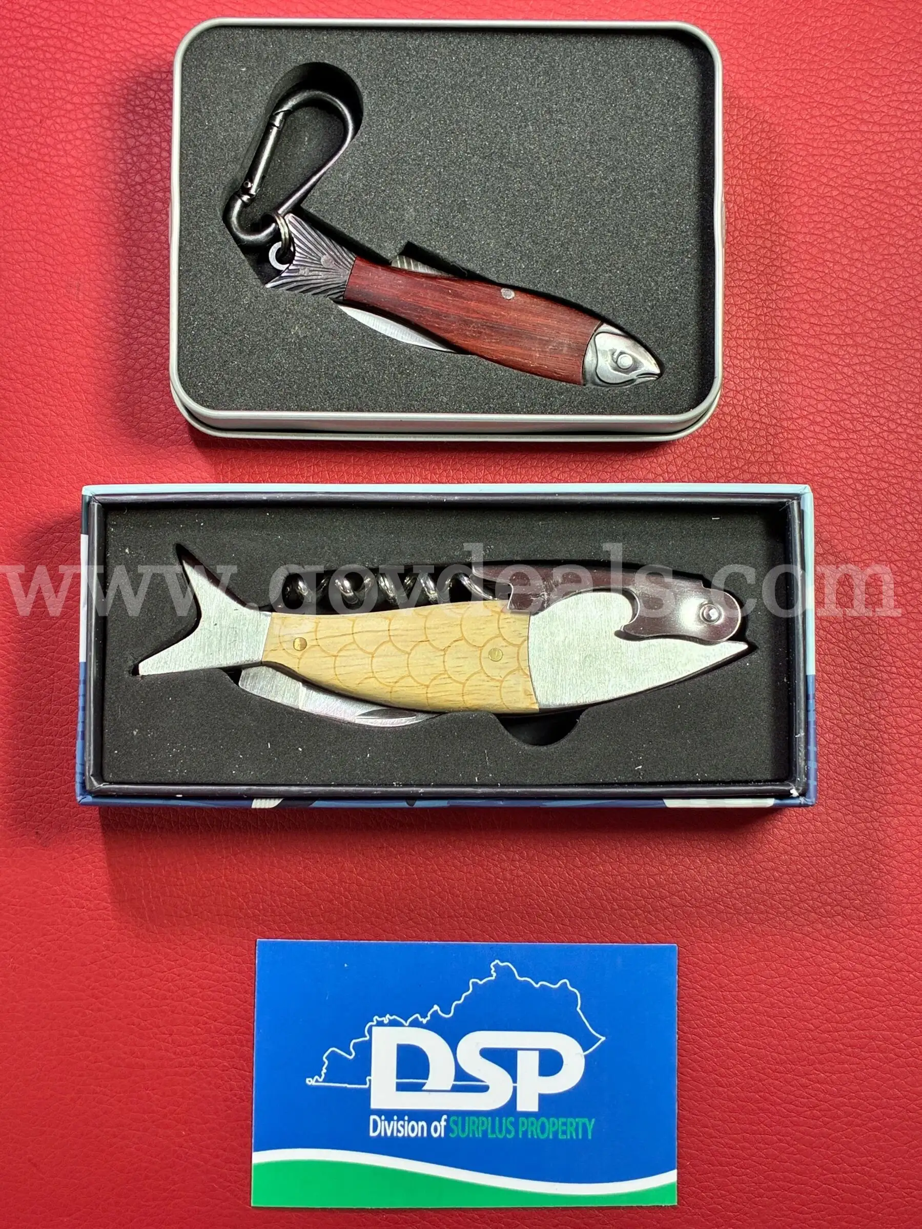 Fish Knife and Corkscrew PRE-OWNED DS18692 99574 TSA