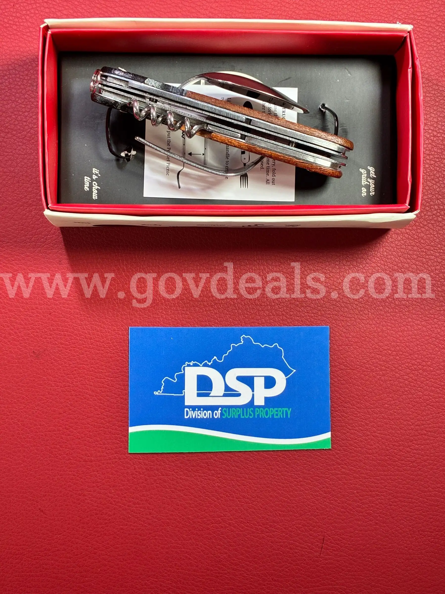 Pocket Picnic Fold-Out Camp Utensil PRE-OWNED DS18692 99573 TSA