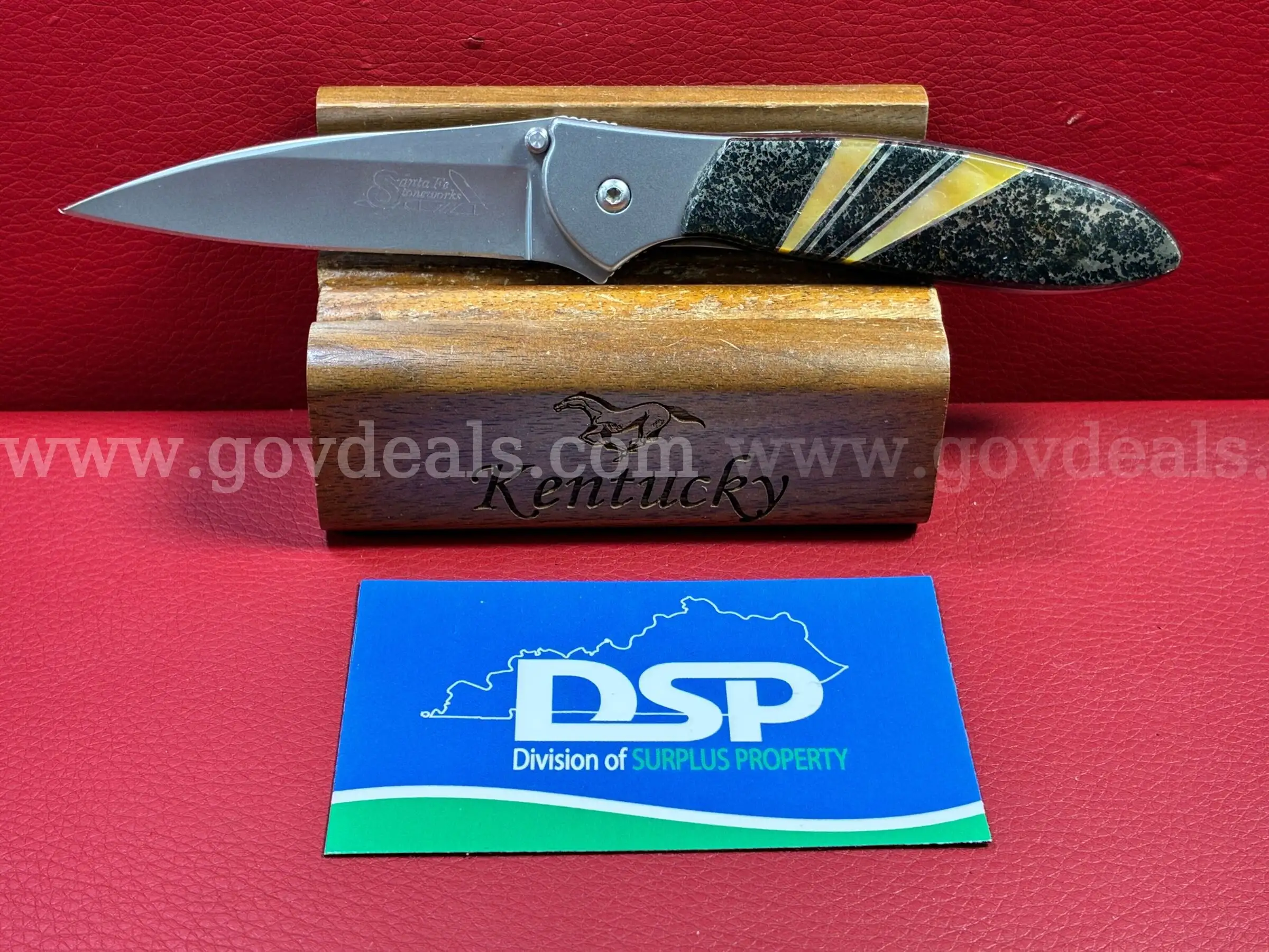 Kershaw Leek 1660 Santa Fe Stoneworks Knife PRE-OWNED DS18712 99627 TSA