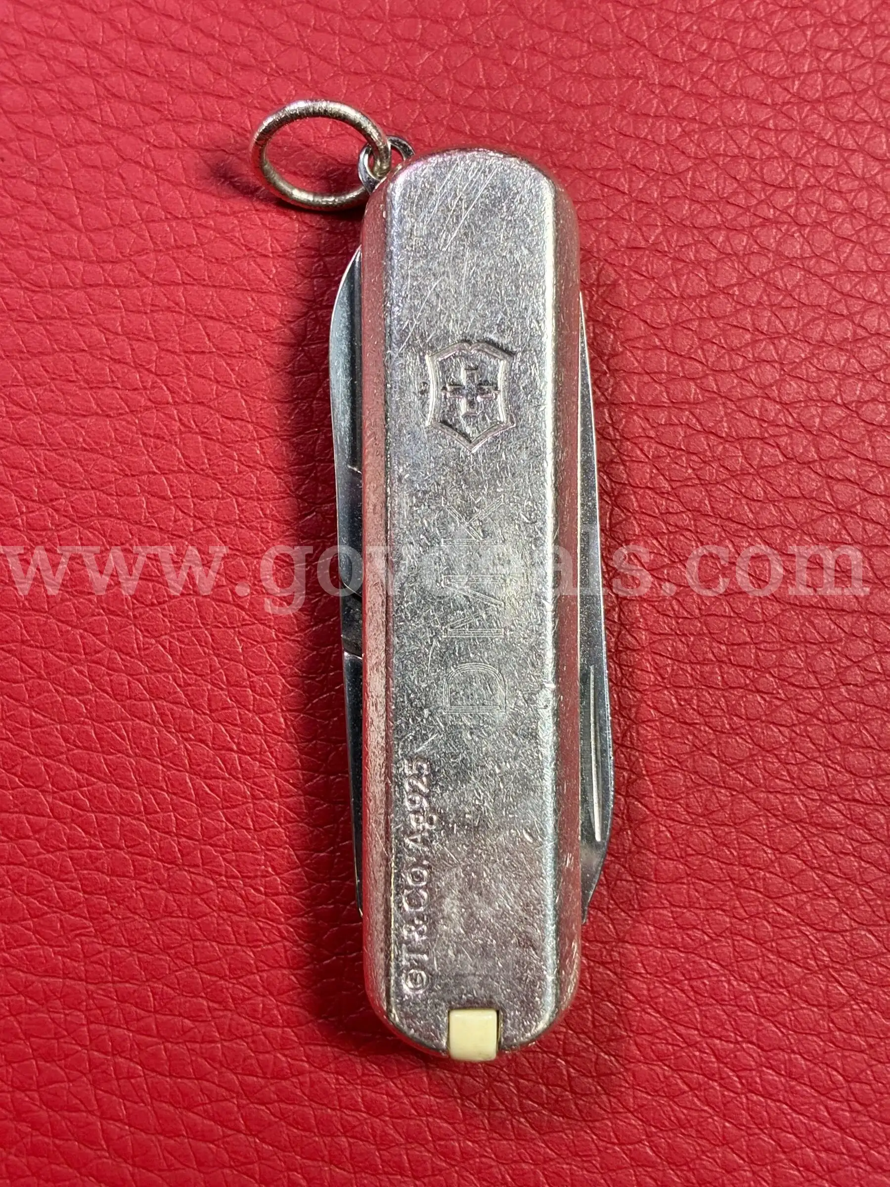 Victorinox Tiffany Silver 925 Swiss Army Knife PRE-OWNED DS18712 99620 TSA